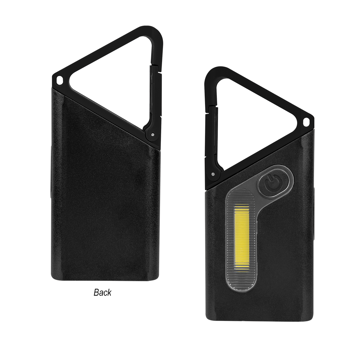 Clip 'N Grow Rechargeable Carabiner COB Flashlight 2