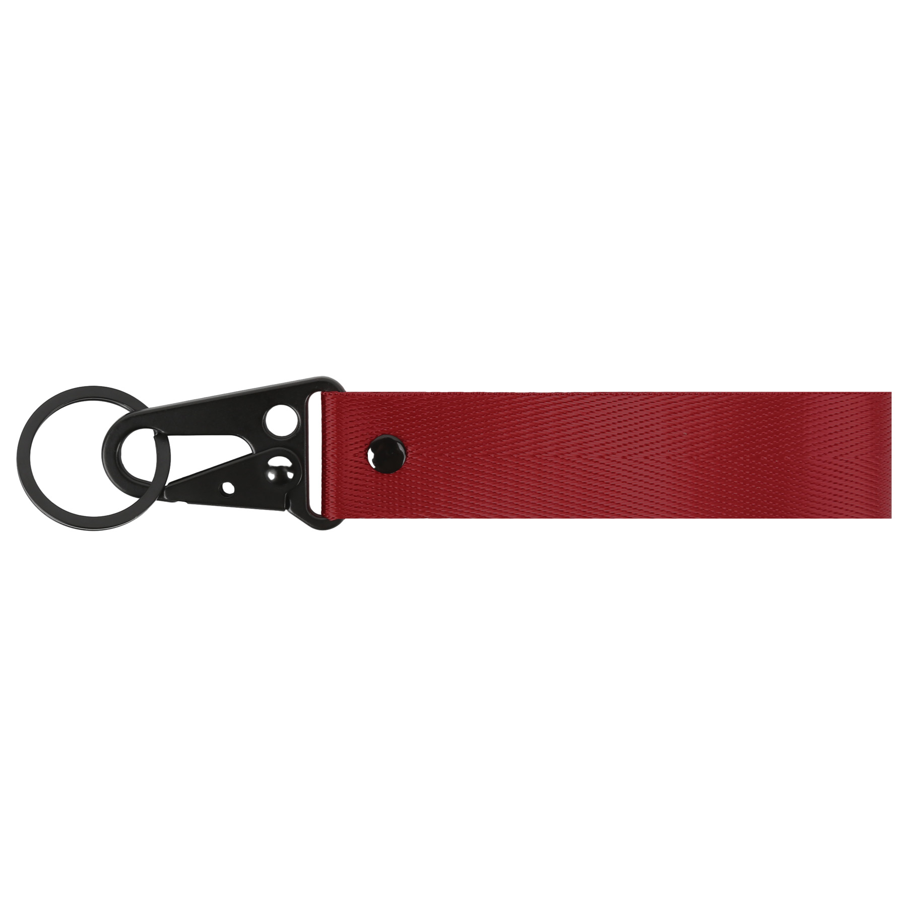 Nylon Wrist Motorcycle Keychain With Black Eagle Mouth Buckle 6