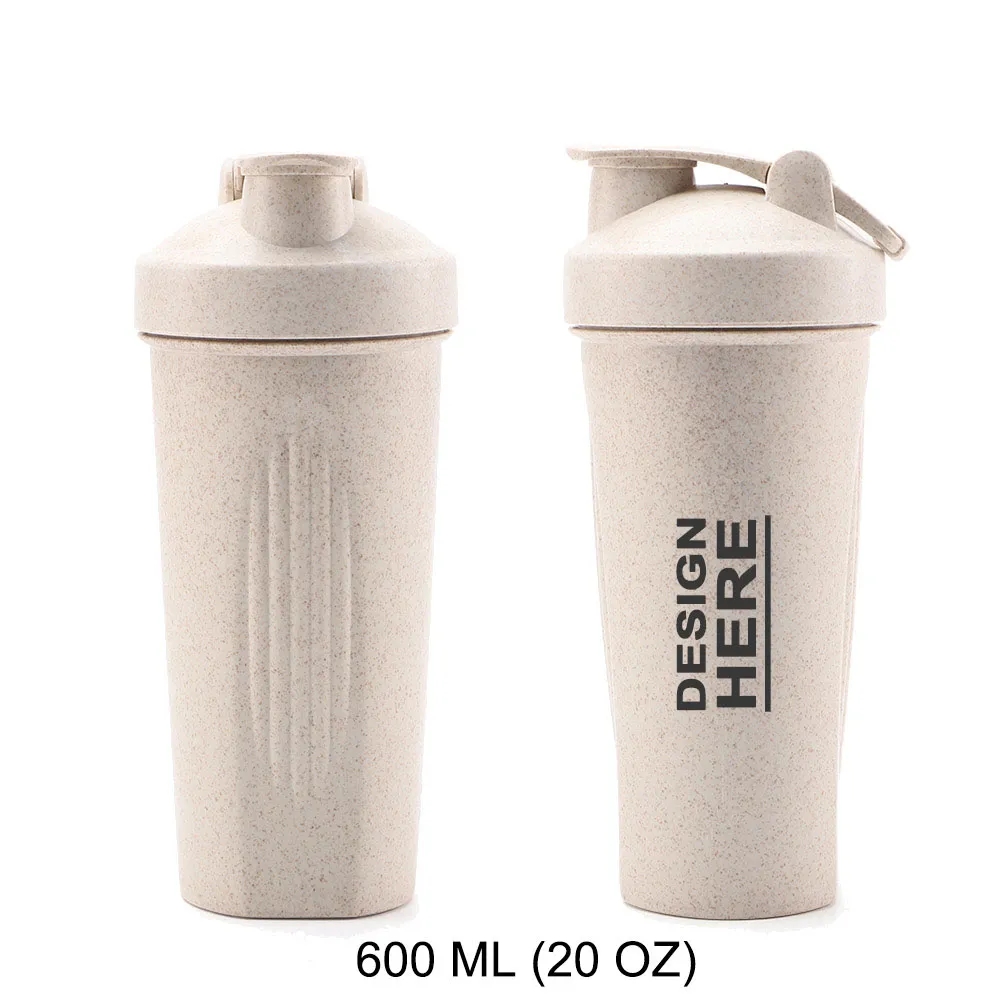 20 oz. Wheat Straw Shaker Bottle 2