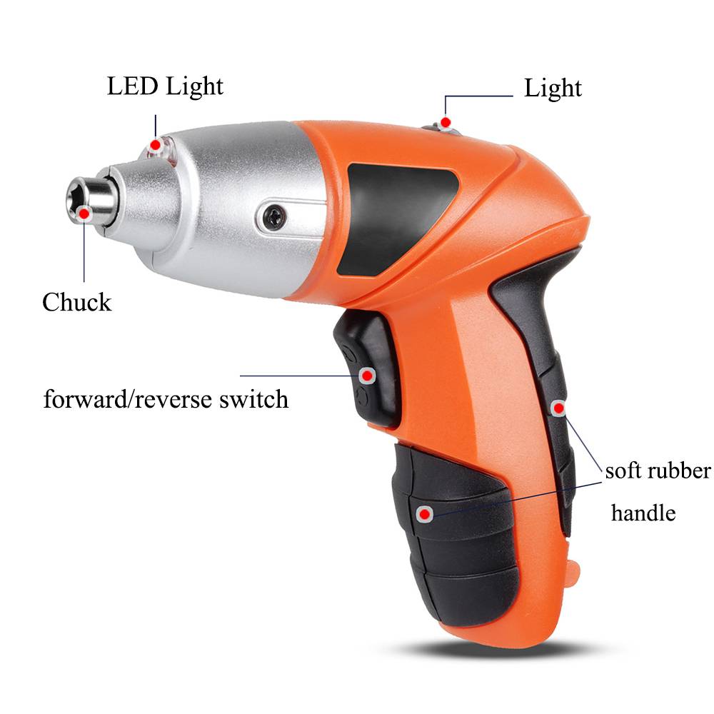Multifunctional household electric screwdriver set of 47 pcs 6