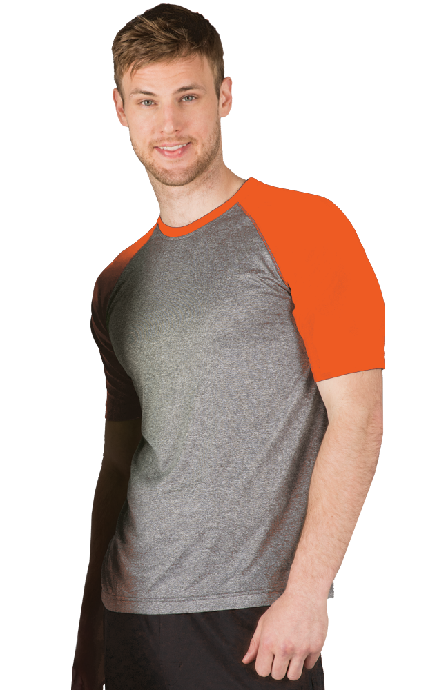 Adult S/S Crew Neck Baseball Tee 2