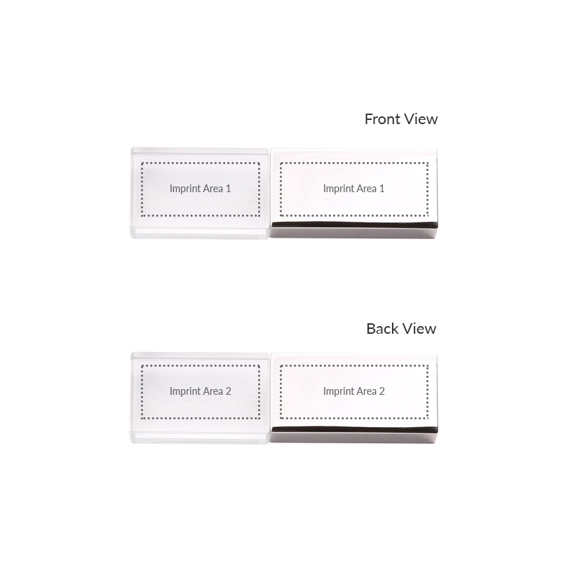 Crystal LED Light USB Flash Drive 7