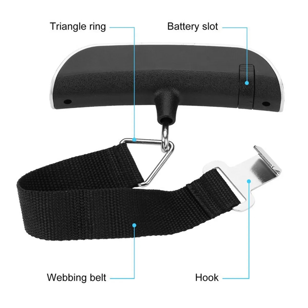 Digital Luggage Scale with Hook 6