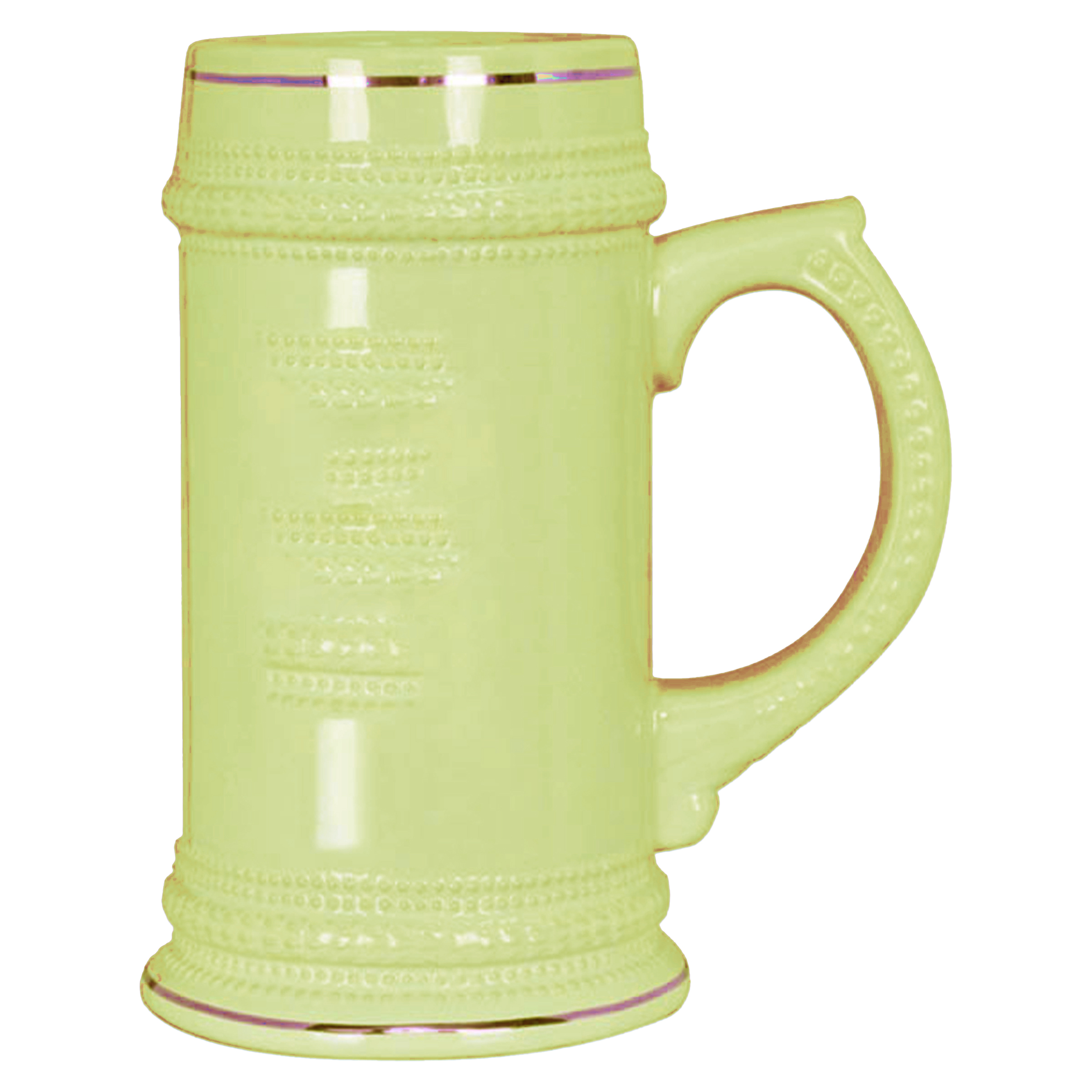 Ceramic Gold Luxury Beer Stein 3