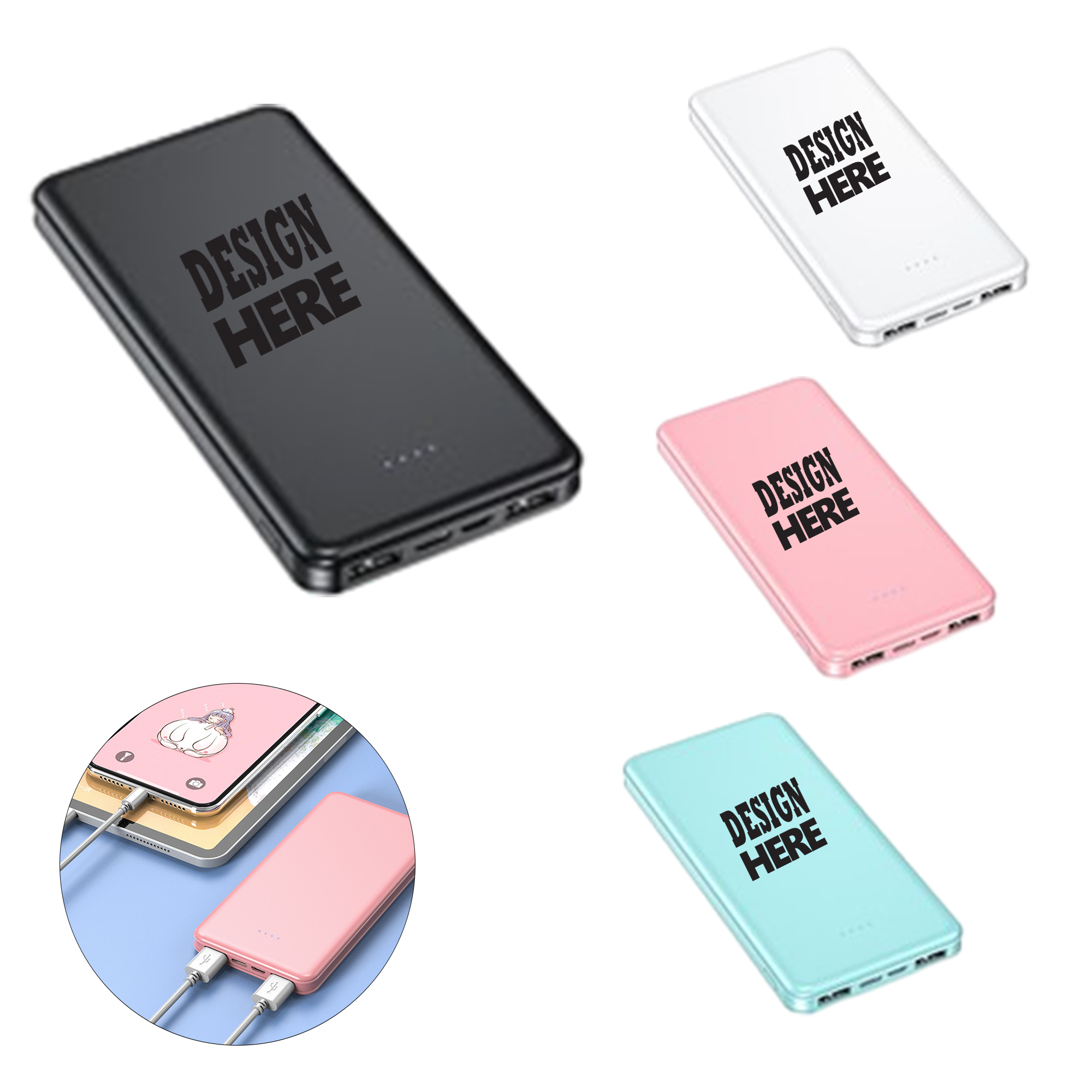 10000mAh Dual USB Portable Charger Power Bank 1