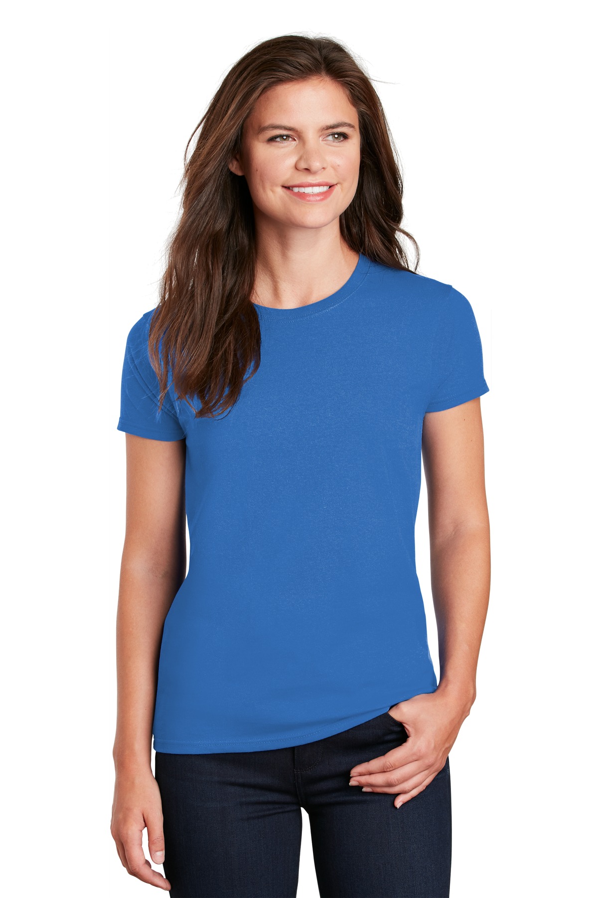 Gildan Women's Ultra Cotton 100% US Cotton T-Shirt. 2000L 68