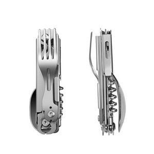 13 In 1 Stainless Steel Multi Tool Pocket Knife With Durable ABS Handle 17