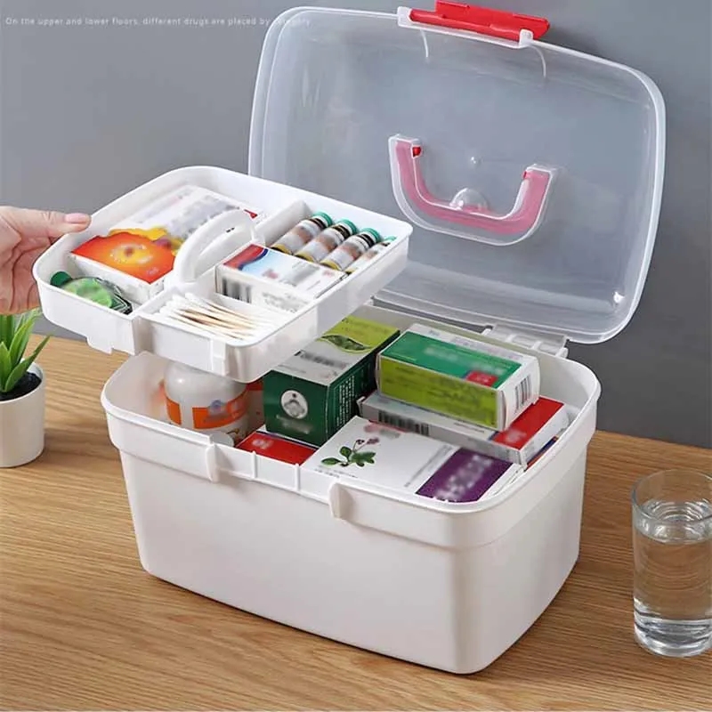 Double-decker home emergency medical kit 5