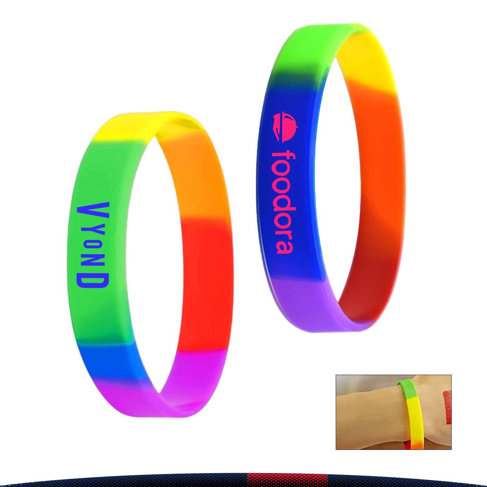 Rikal Rainbow Wristband 2