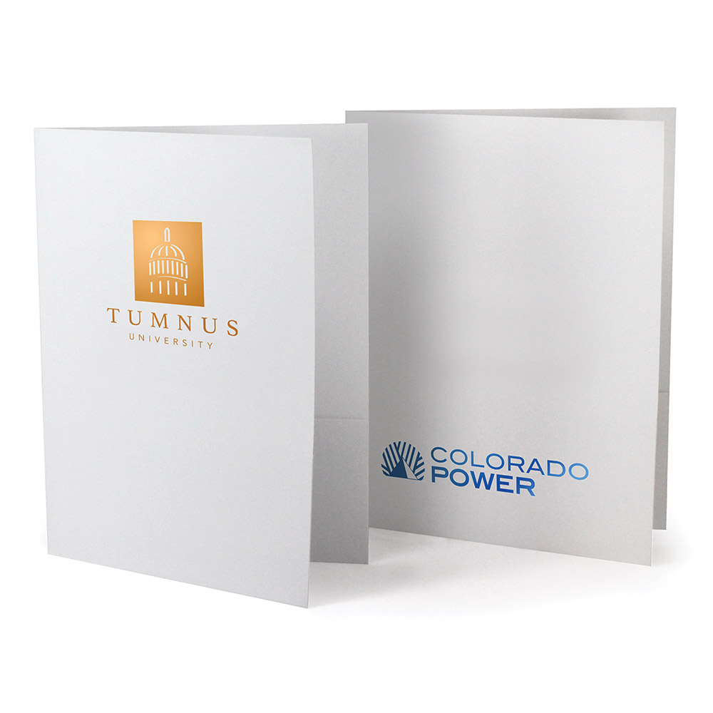 Budget Pocket Folder – Foil Stamped 1