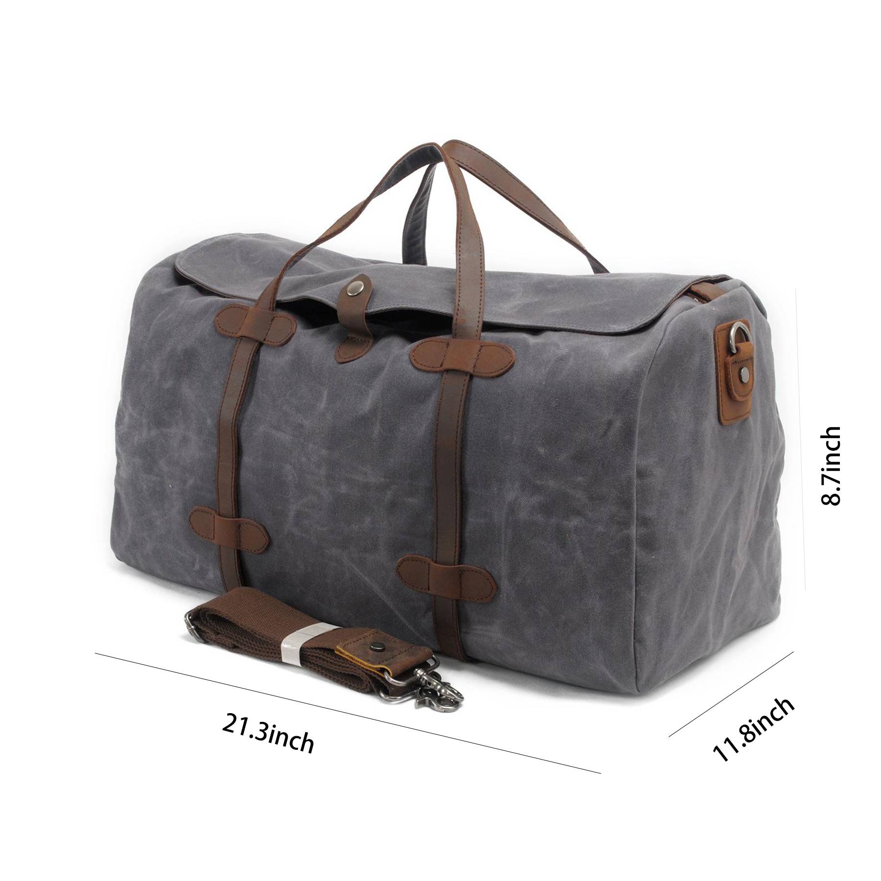 Canvas Waterproof Wearable Duffel bag 7