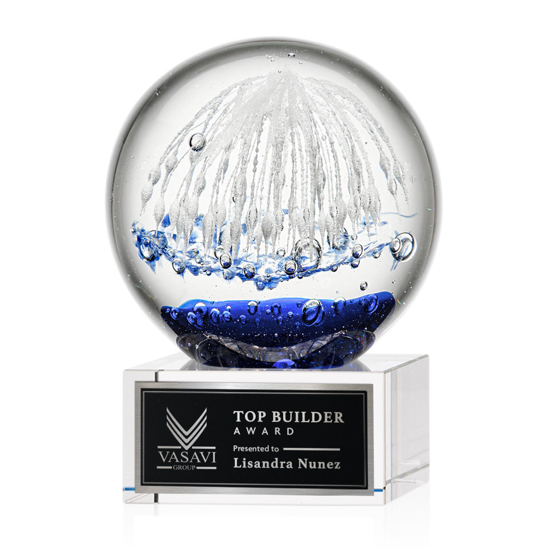 Starburst Award on Hancock Base - Clear 7