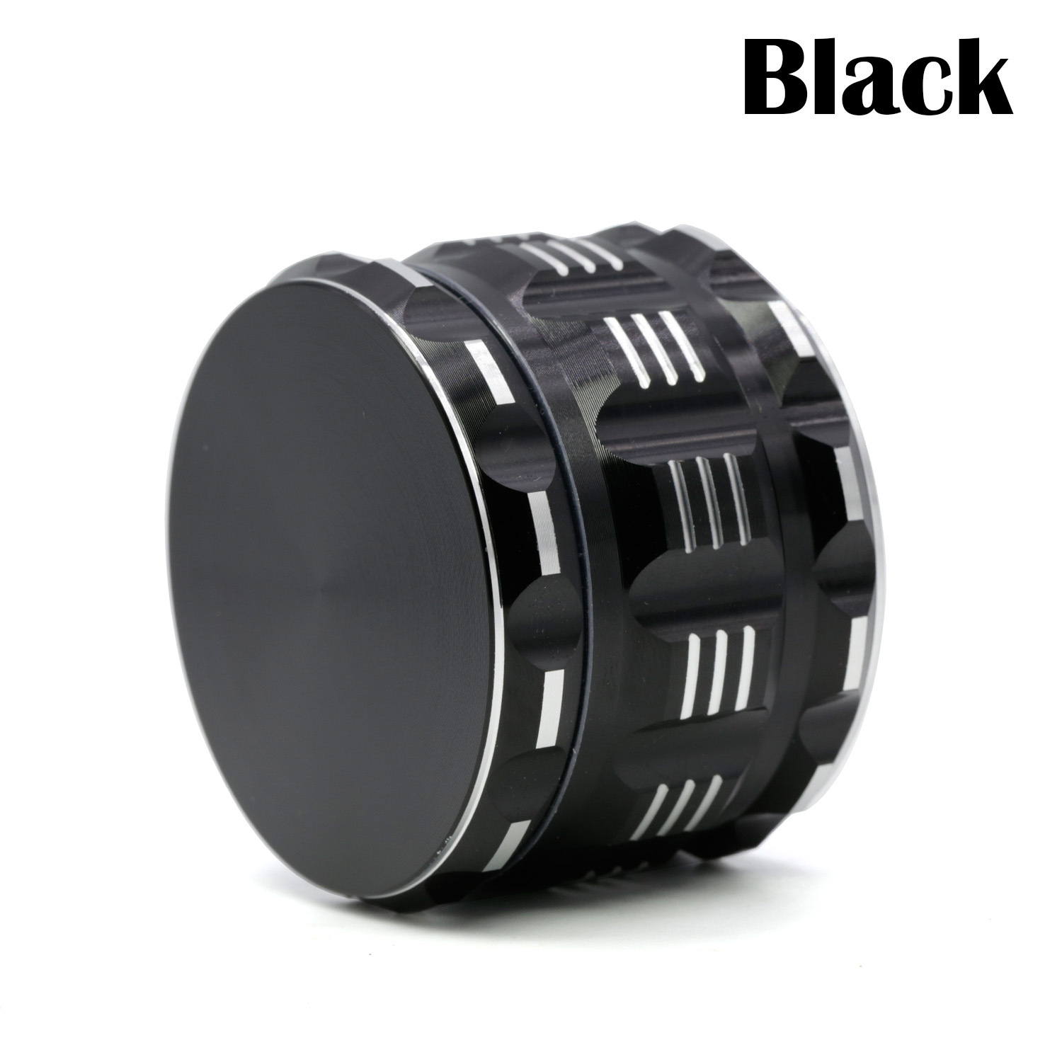 Premium Aluminum Alloy Herb Grinder – 2.45" 4-Piece Metal Design with Pollen Catcher 14