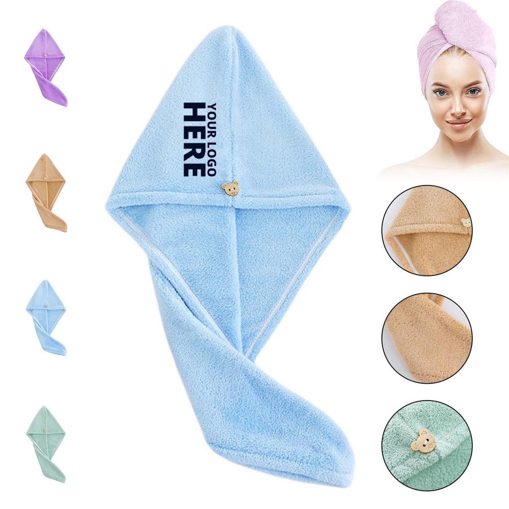Quick Dry Head Towel Cap 2