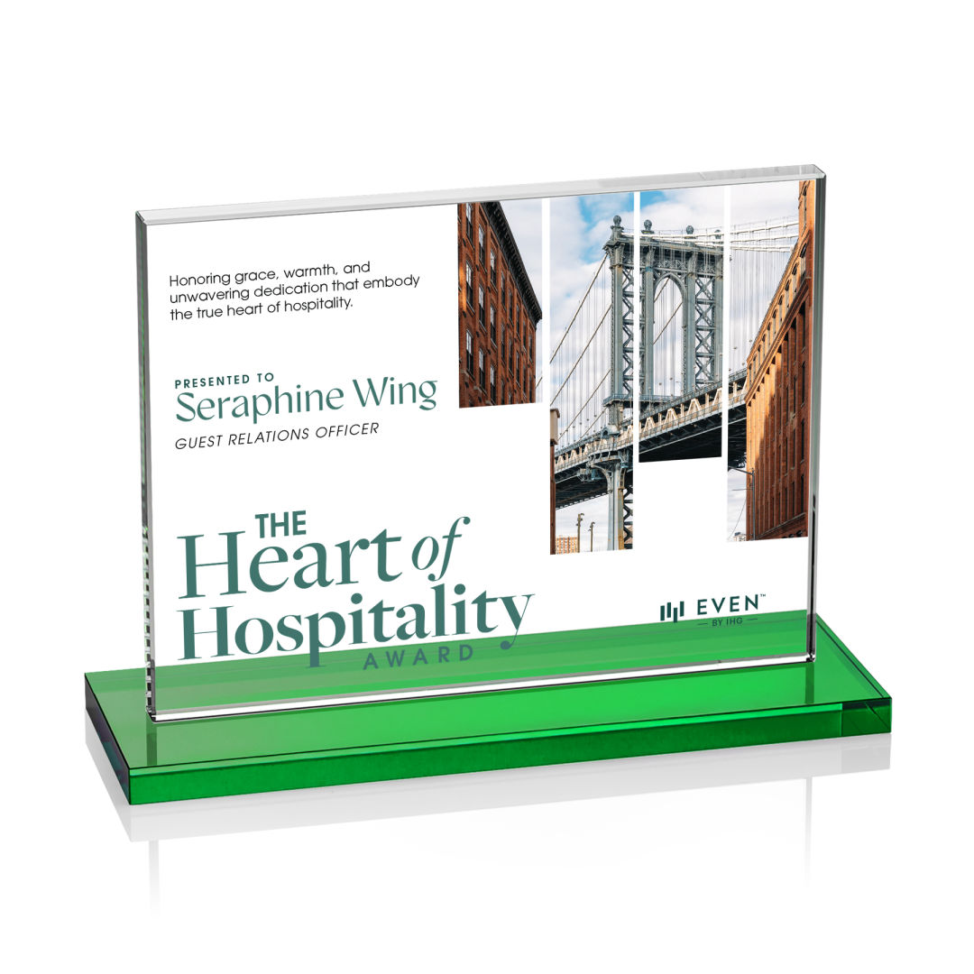 Emperor VividPrint™ Award - Green (Horiz) 4