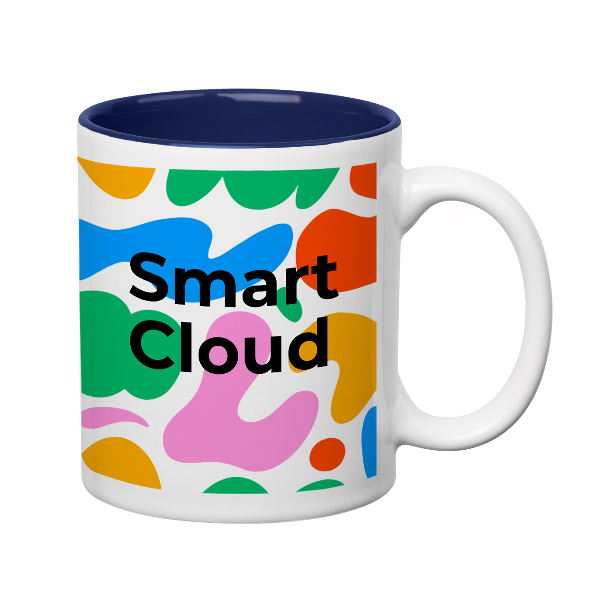 11 Oz. Full Color Hughes Stoneware Mug With C-Handle 10