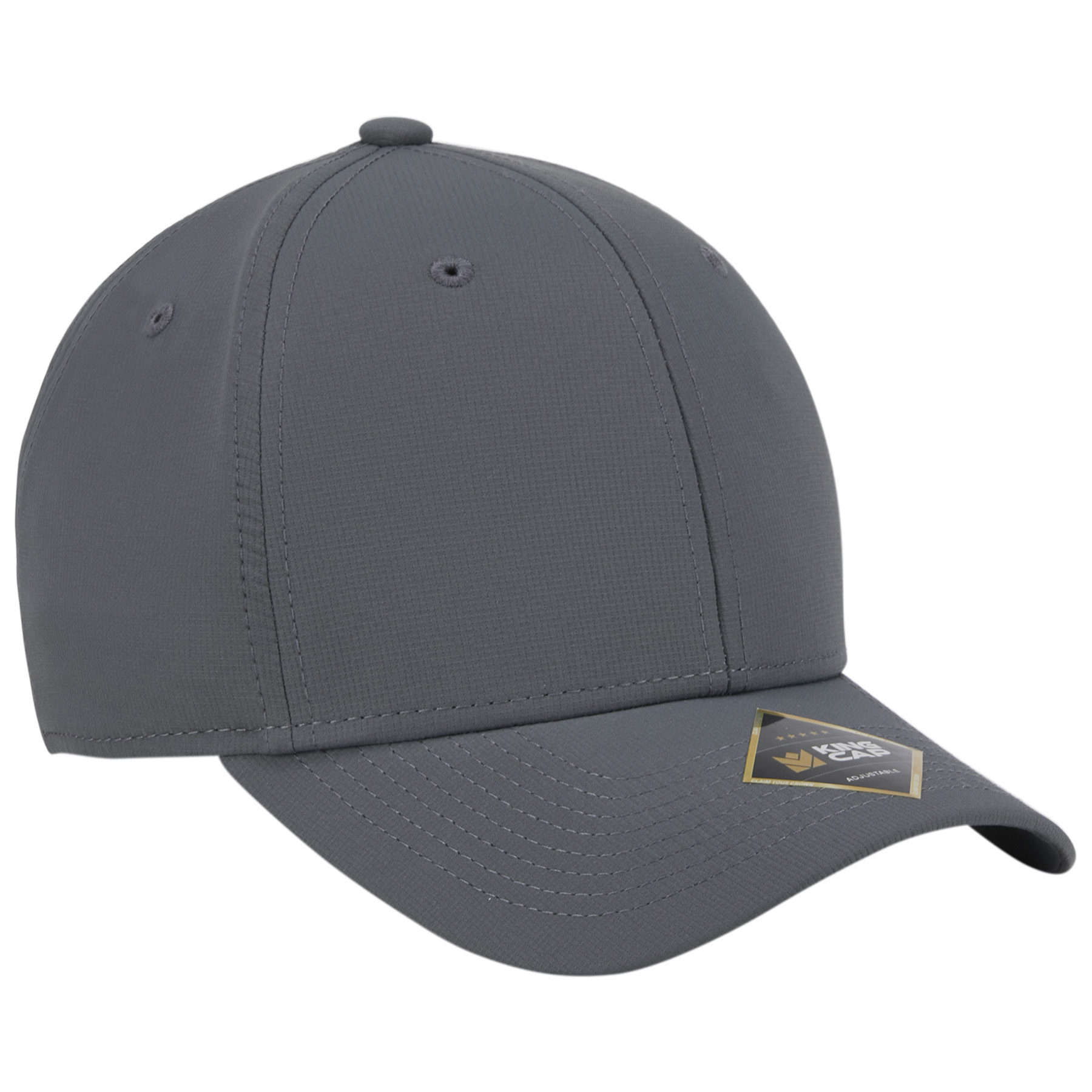 Crest 6-Panel Sport Cap - Sustainable Fabric 2