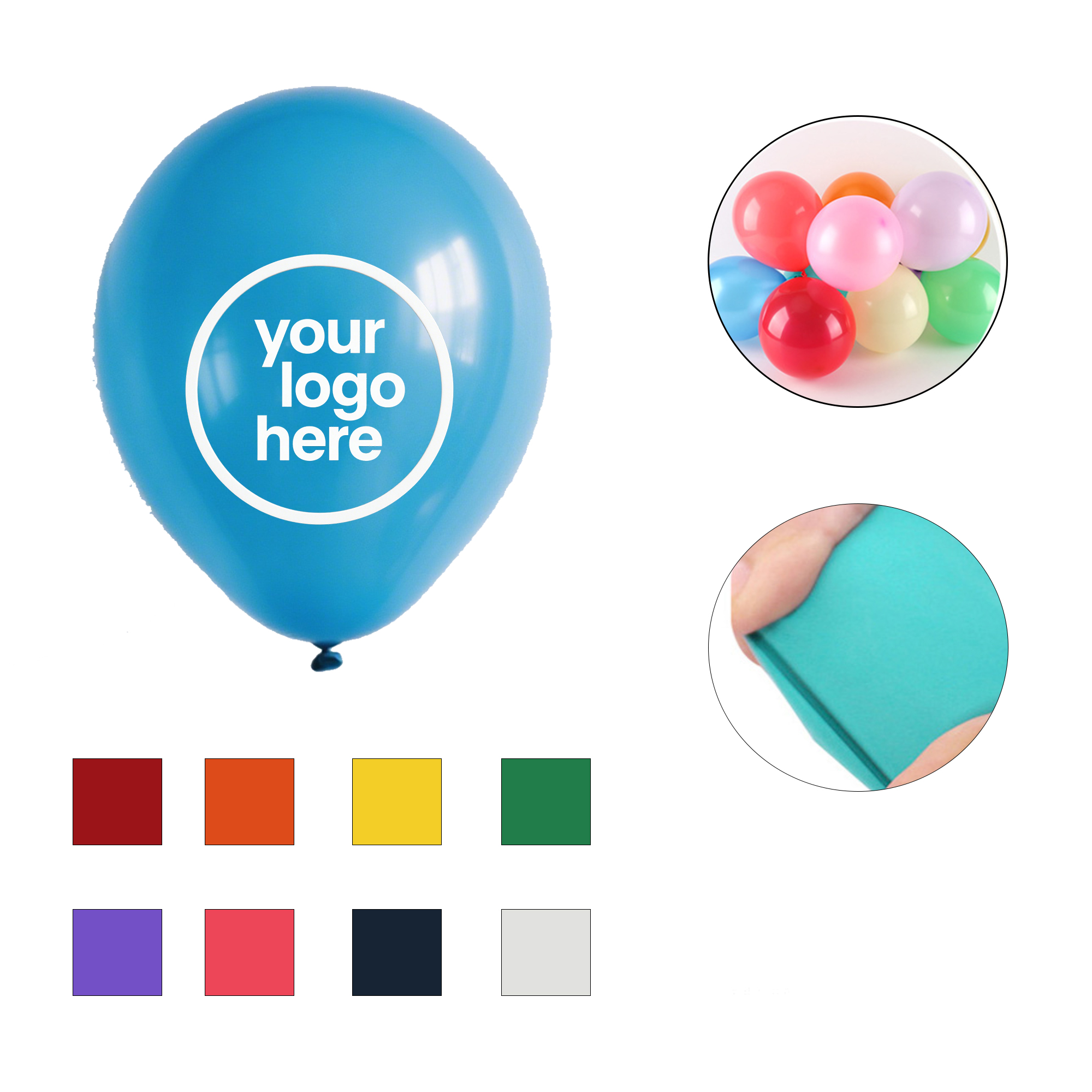 MOQ:100pcs Custom Latex Balloons 3