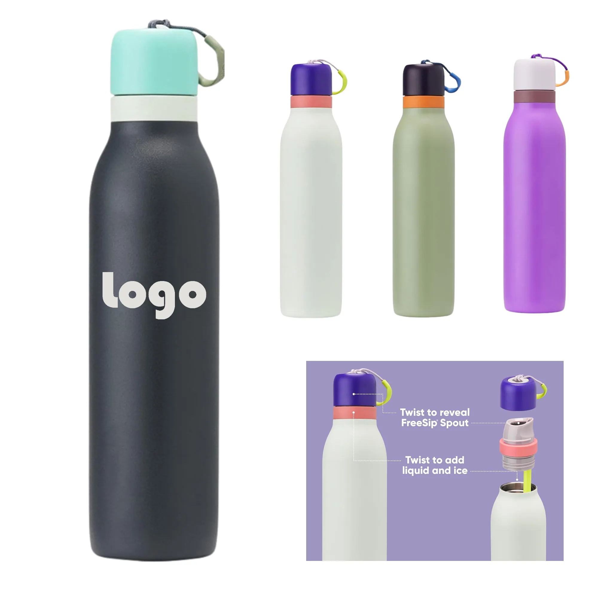 18OZ Outdoor Portable Thermos Cup 2