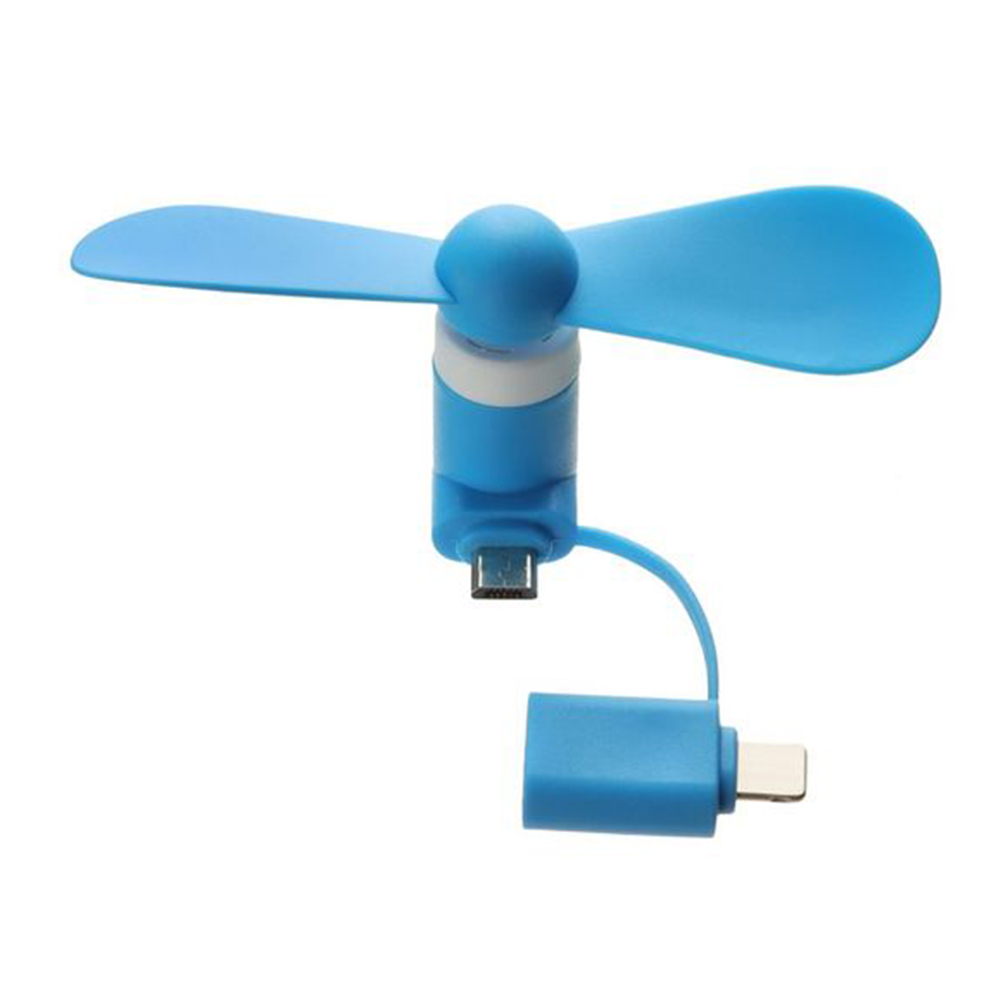 DuoBreeze Electric Fan - iPhone and Type C 12