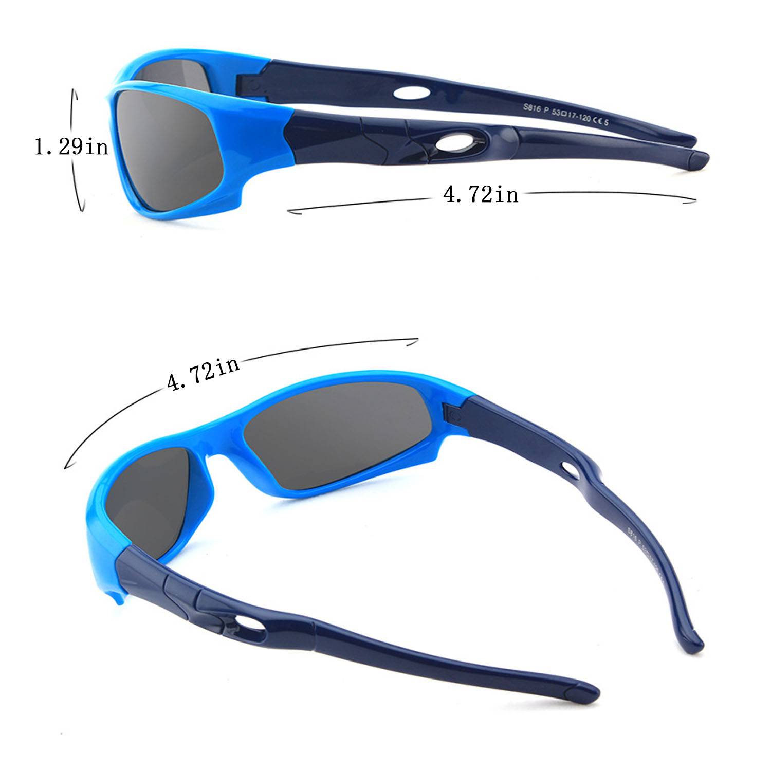 Silicone Kids Polarized Sunglasses 3