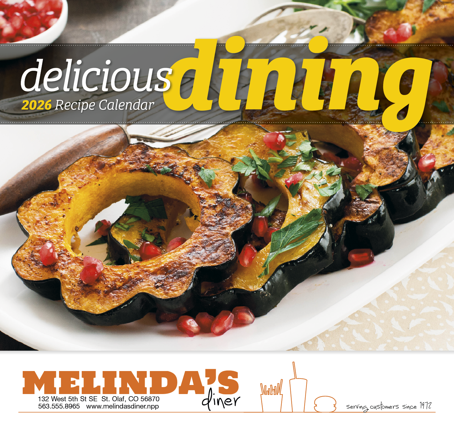 Good Value™ Delicious Dining - Stapled Calendar 27