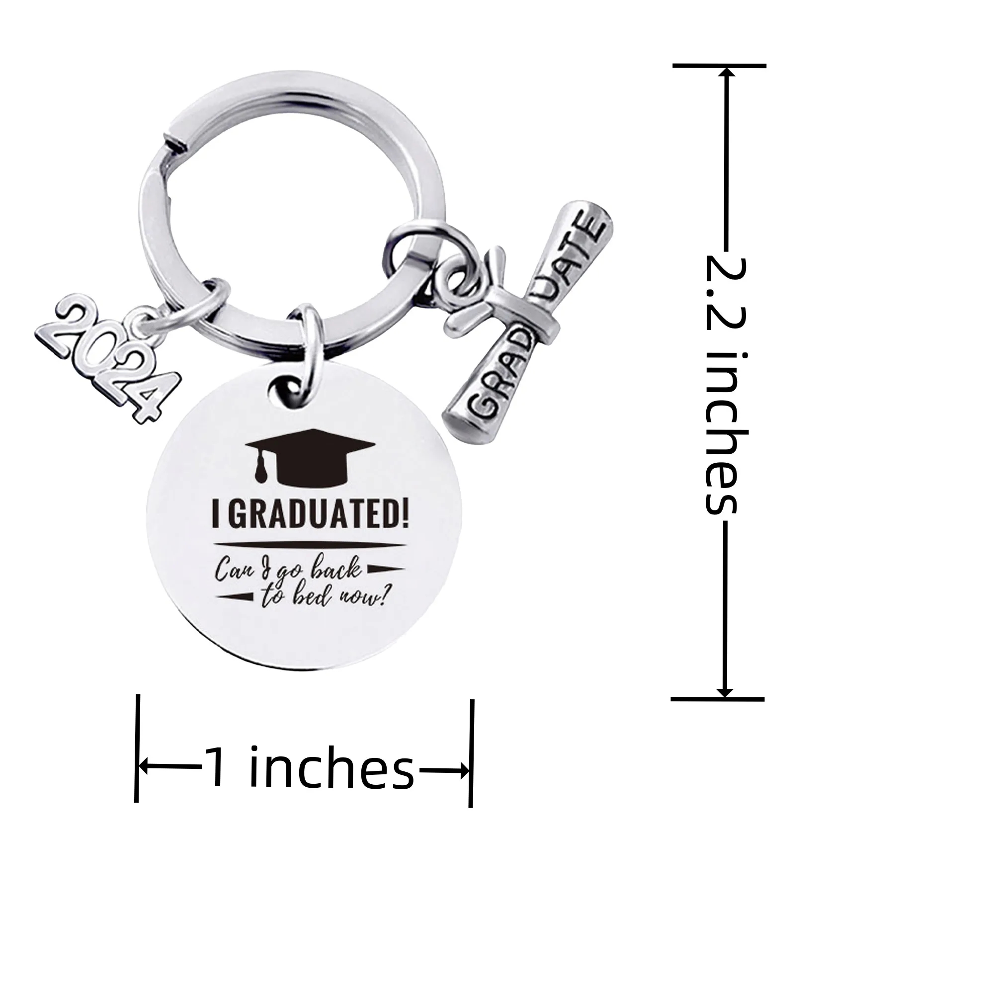 Titanium Steel Keychain MOQ 20PCS 3