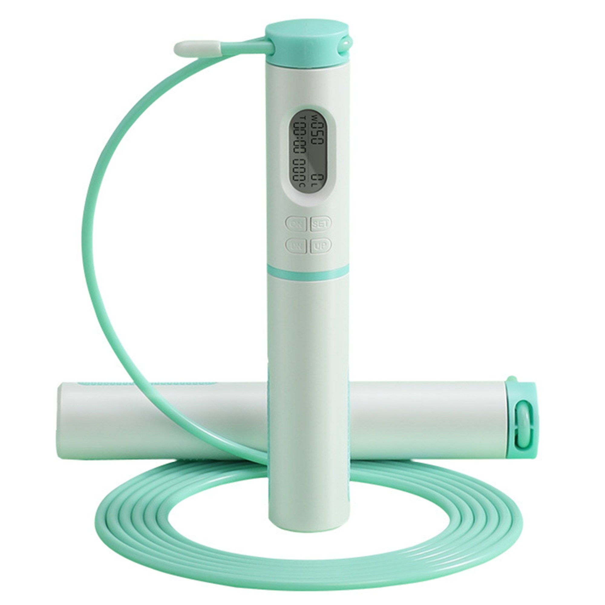 Weighted Cordless Skipping Rope w/Counter 2
