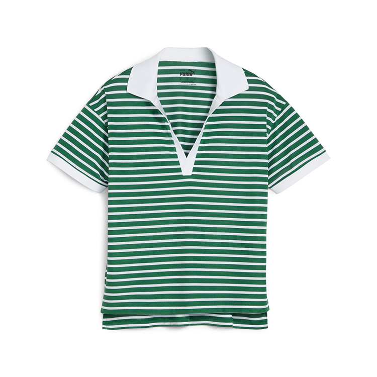 Puma Ladies Everyday Stripe Pique Top 2