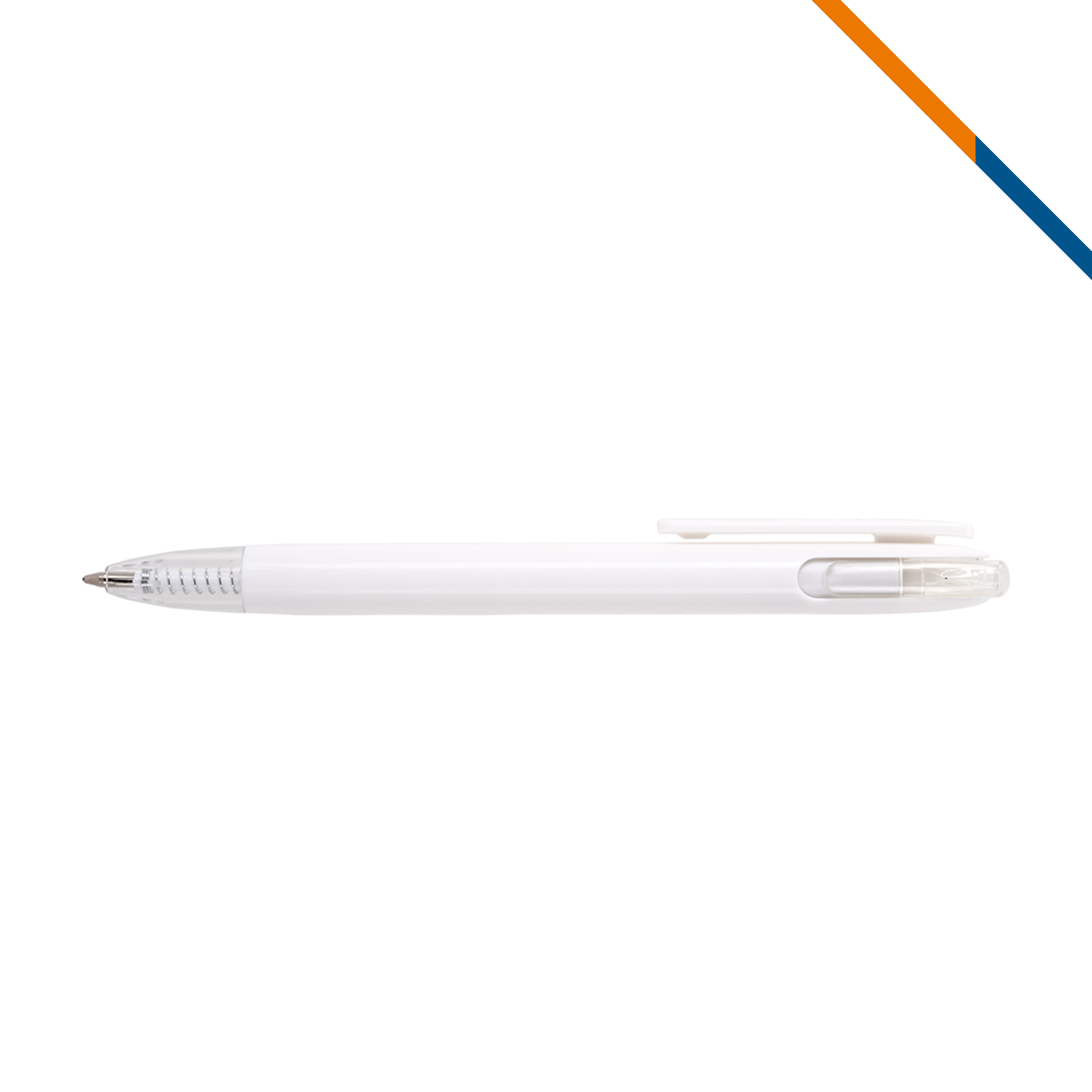 RiffWrite Recycled Ballpoint With Transparent Plunger 9