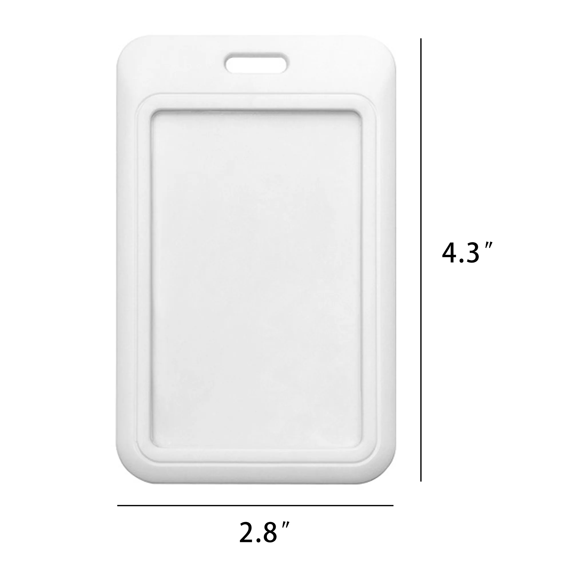 Customised Vertical Slidingcover Plastic Card Holder 3