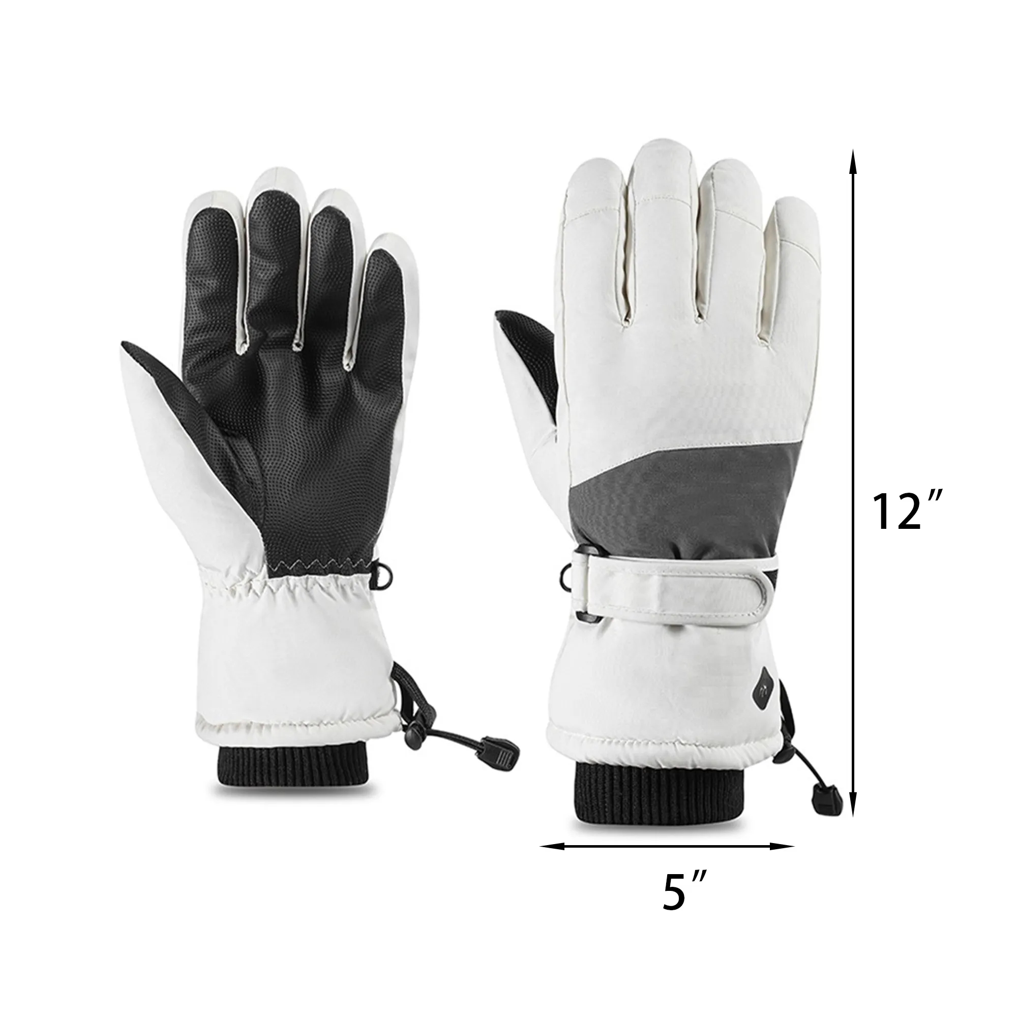 Waterproof Thermal Ski Gloves 2