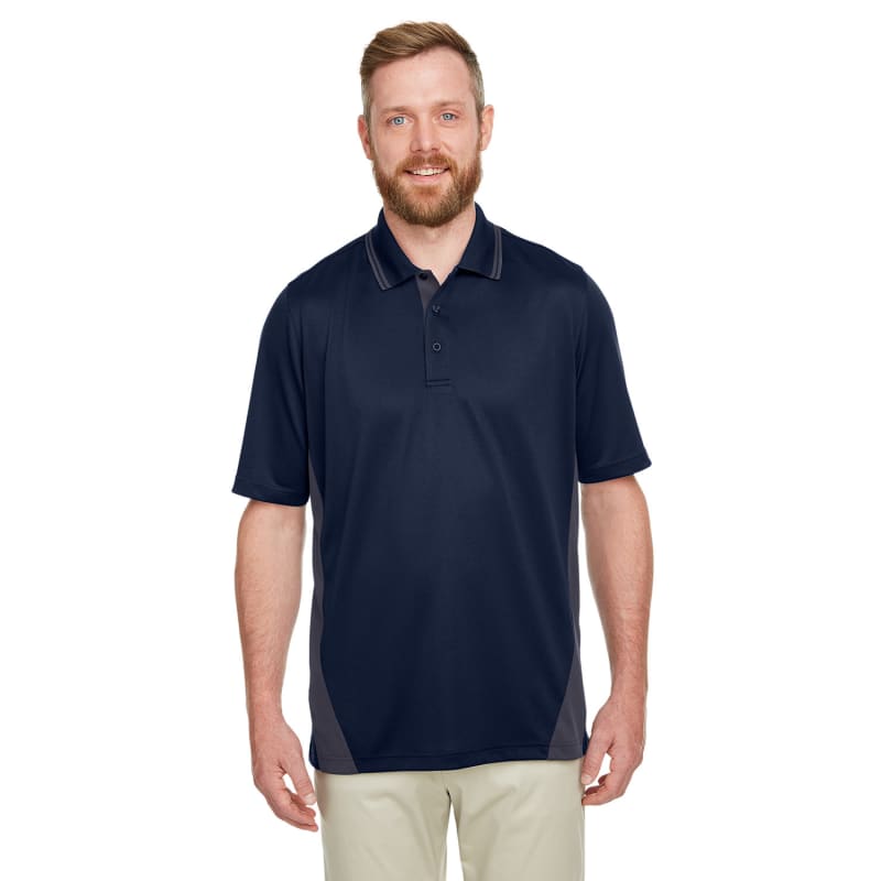 Harriton Men's Flash Snag Protection Plus IL Colorblock Polo 4