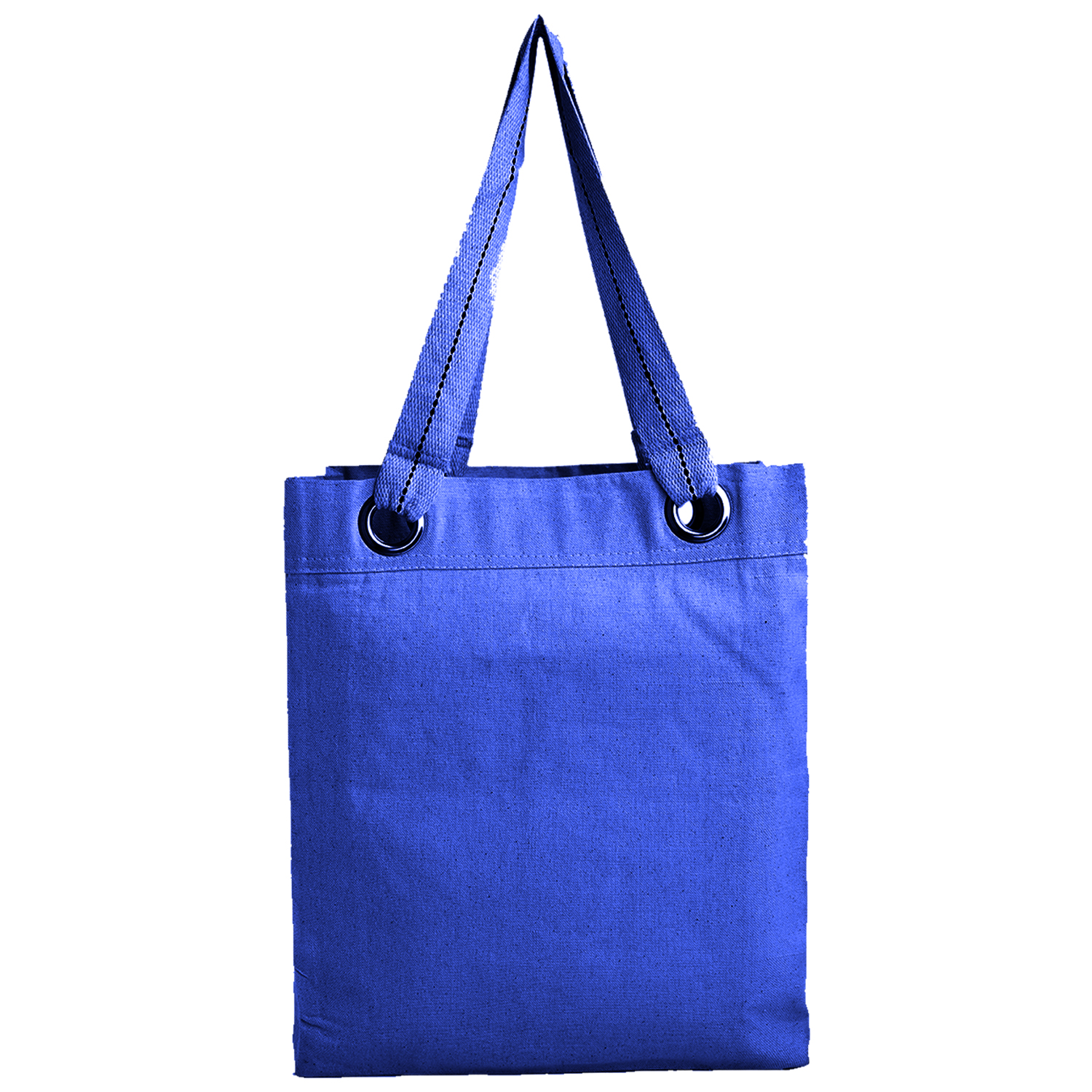 100% Cotton Heavy Canvas Tote Bag w/ Large Grommets USA Decorated (13.25" x 15.75") 5