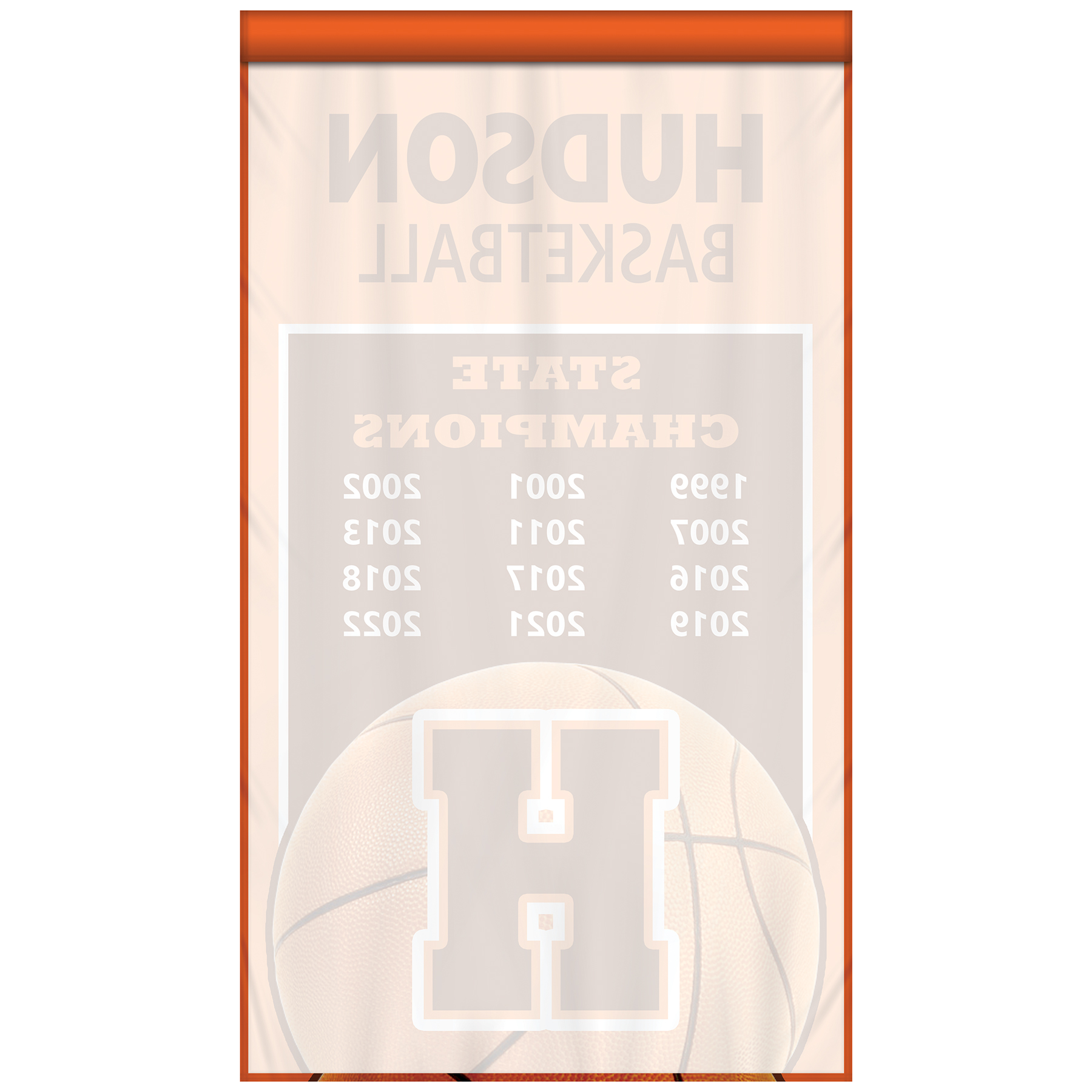 3' x 5' Championship Banner Single Sided Straight Cut 5