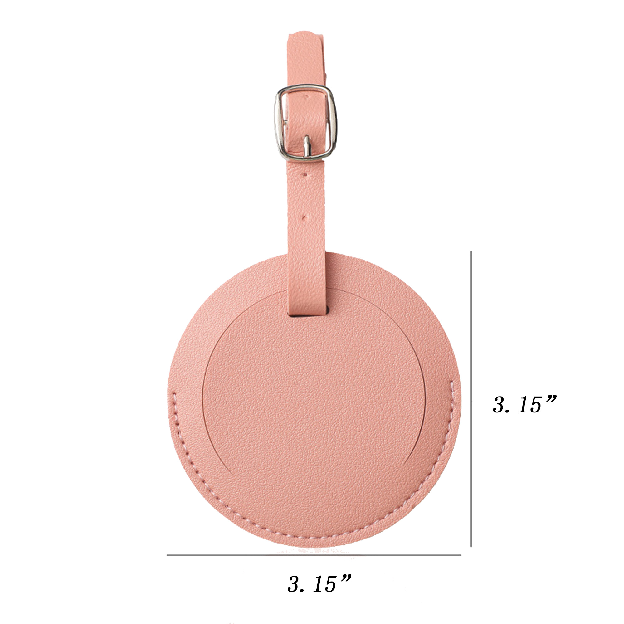 PU Leather Customized Luggage Tag For Check-In And Boarding 3
