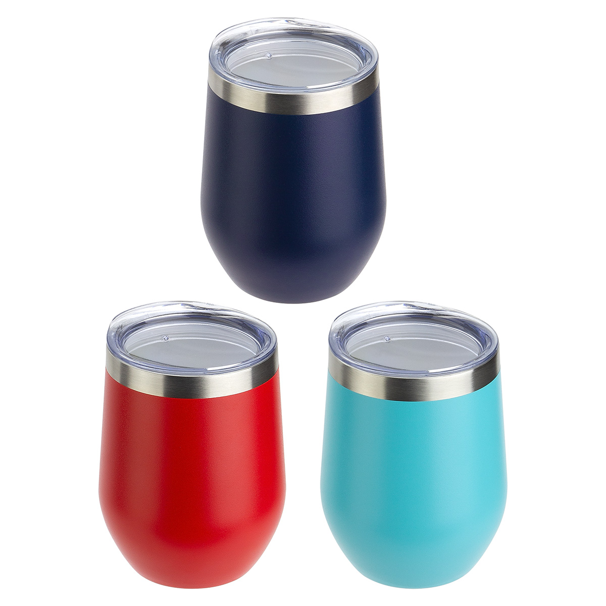 Pero 12 oz Copper-Lined Powder-Coated Insulated Goblet 22