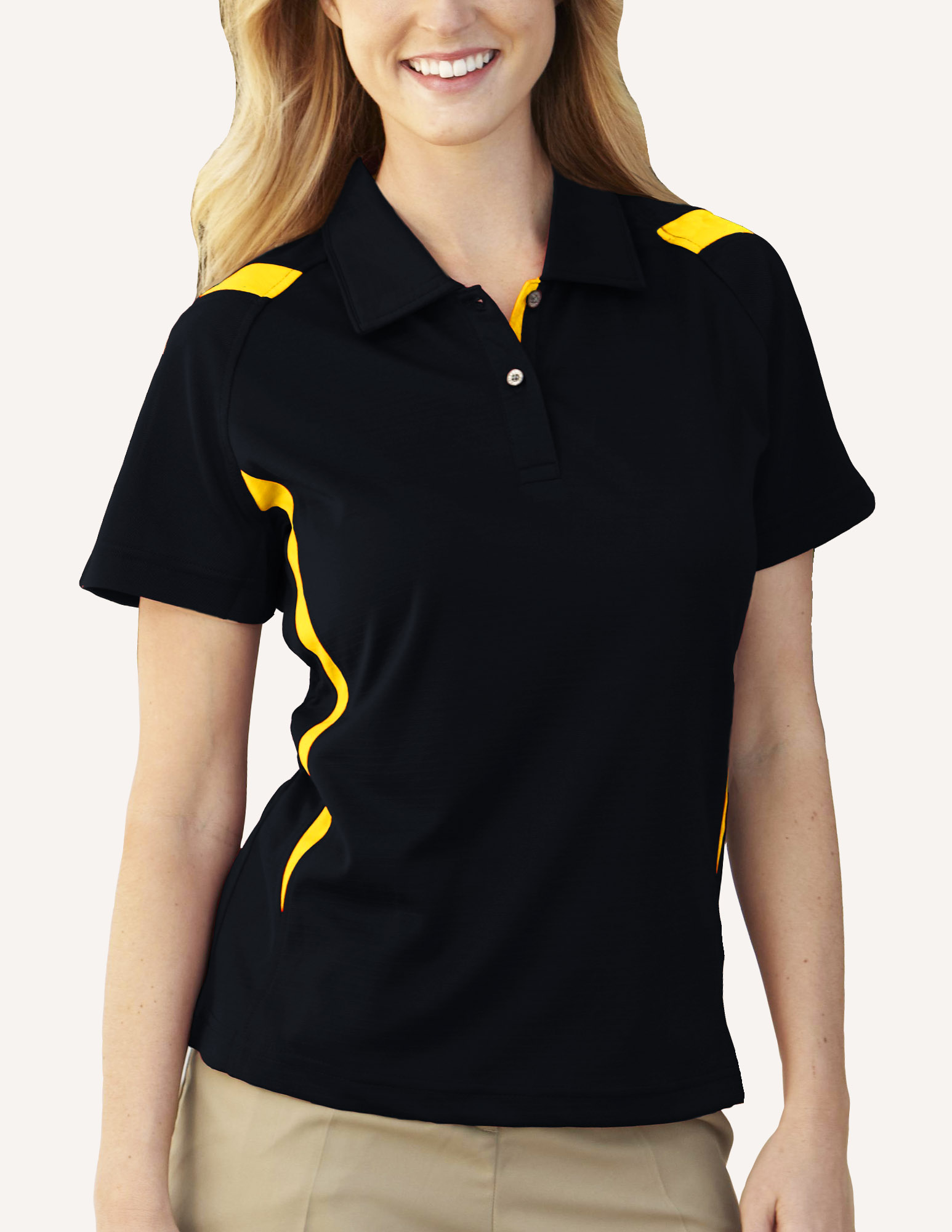Ladies' Pegasus Ottoman Polo Shirt 1