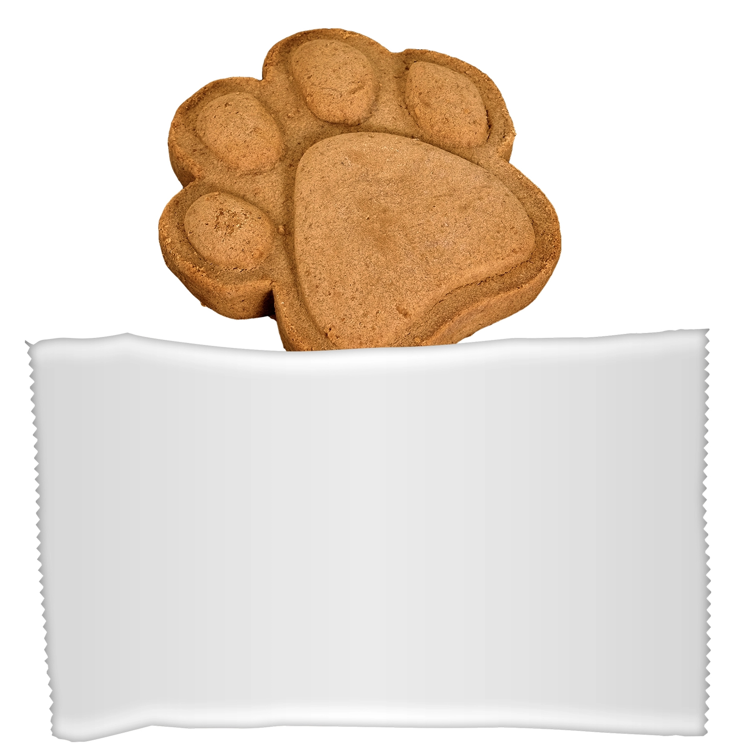 Wrapped Up Paw Print Dog Cookie 2
