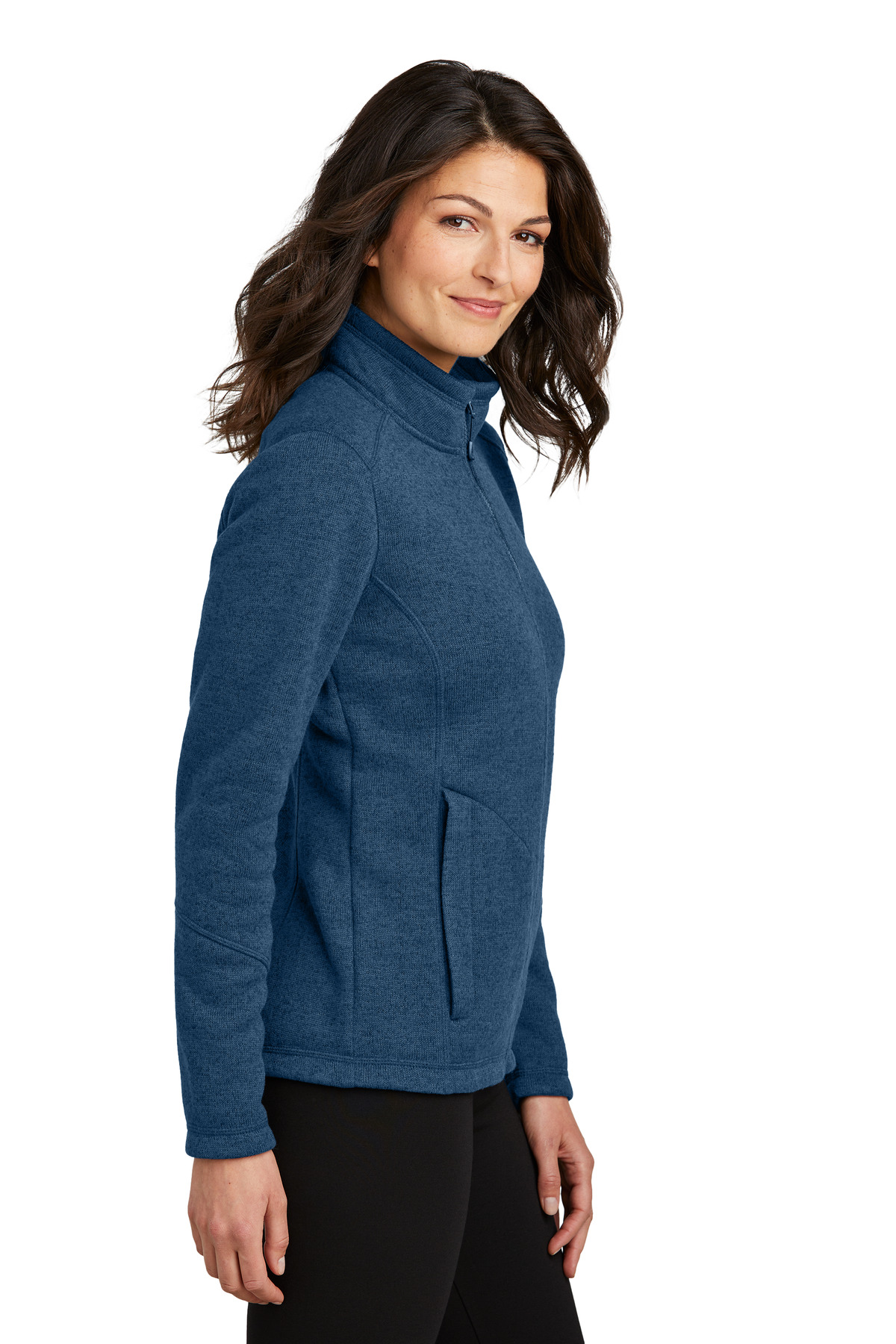 Port Authority® Women's Arc Sweater Fleece Jacket 19