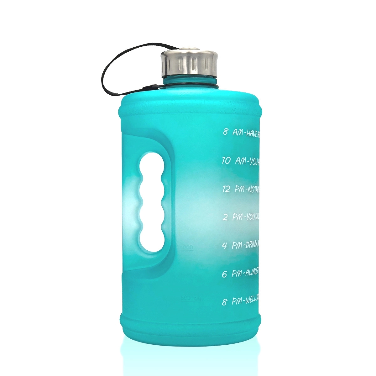 Custom 73 oz PC Material Water Bottle with Time Marker 8