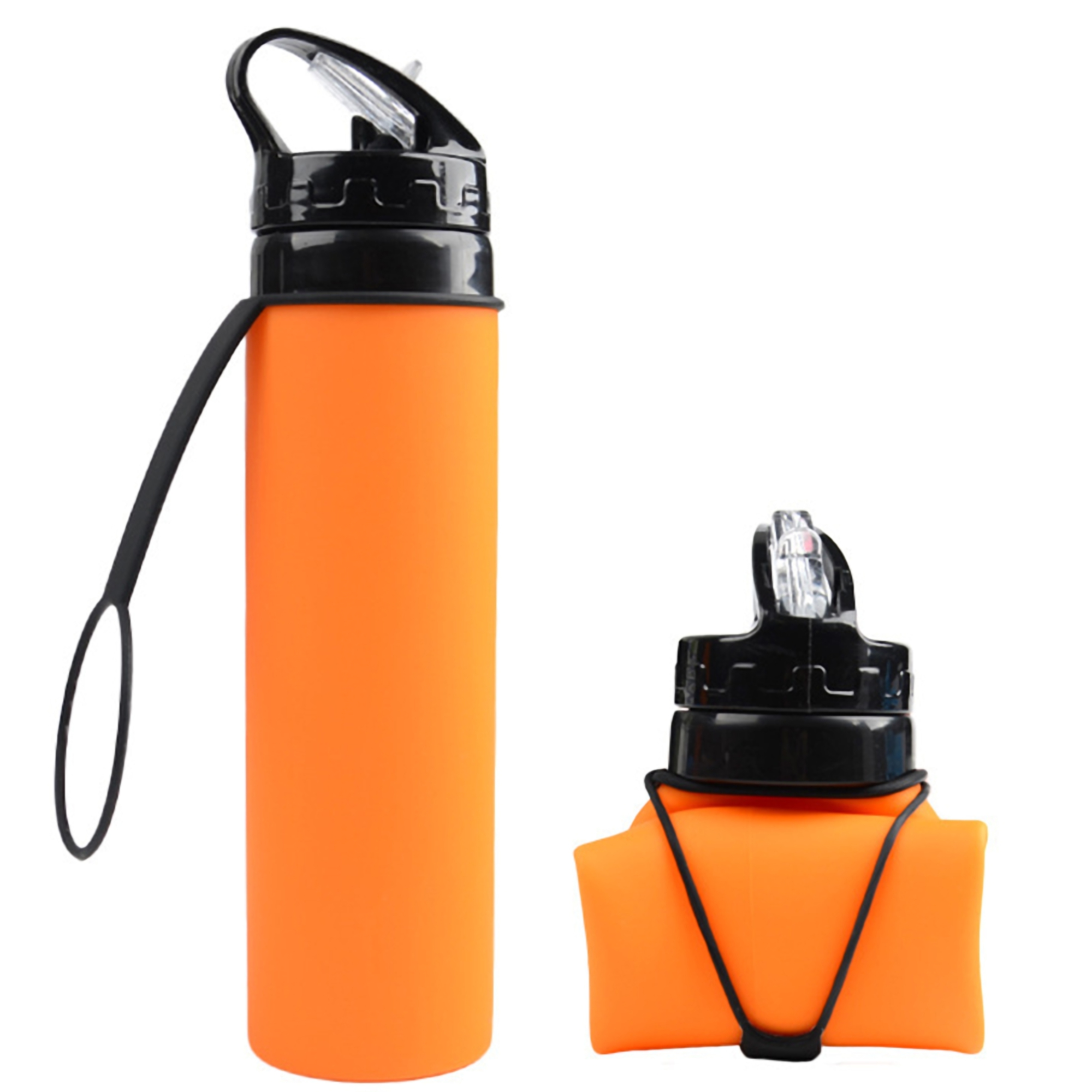 20 Oz. Silicone Foldable Sports Bottle 4