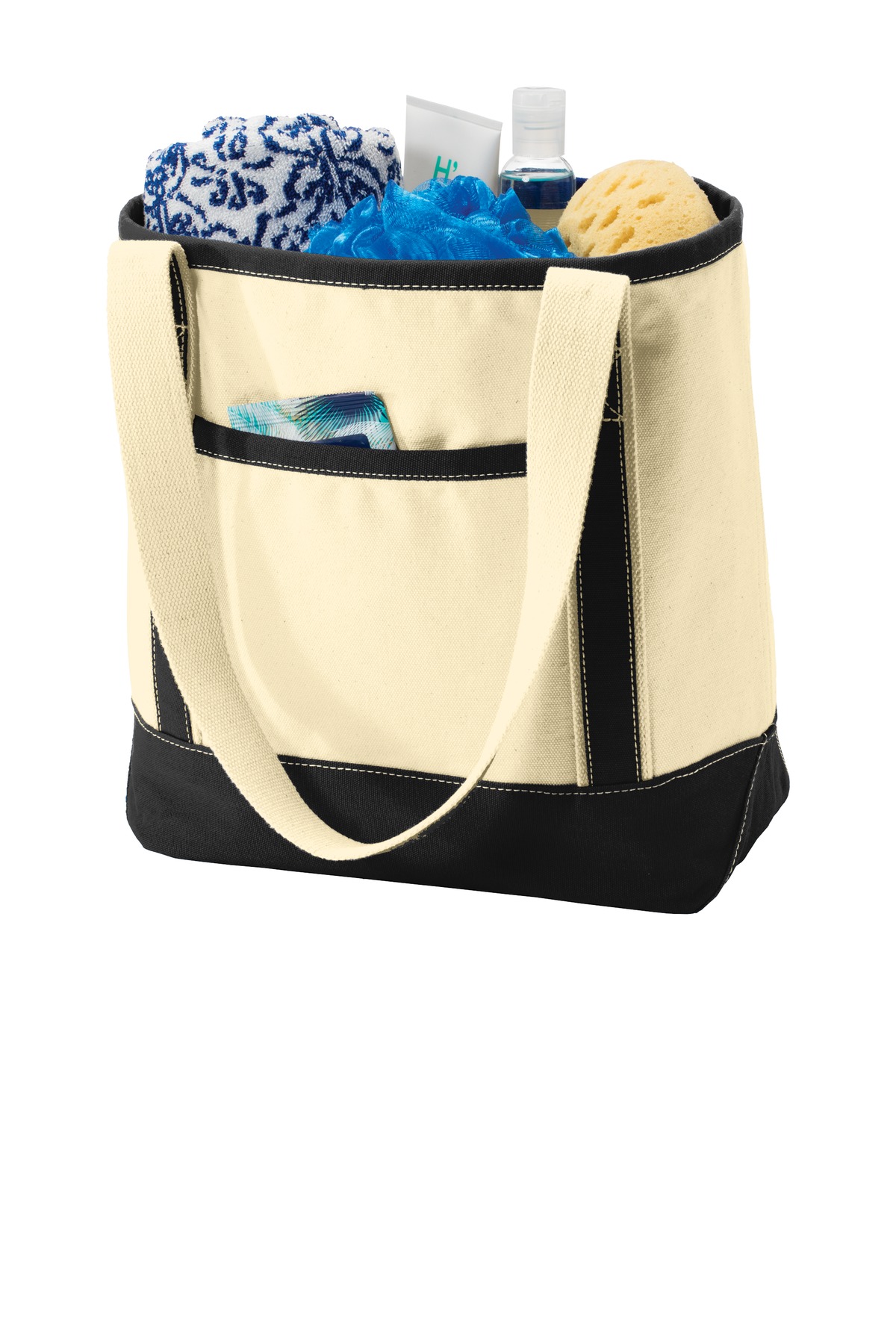 Medium Cotton Canvas Boat Tote
