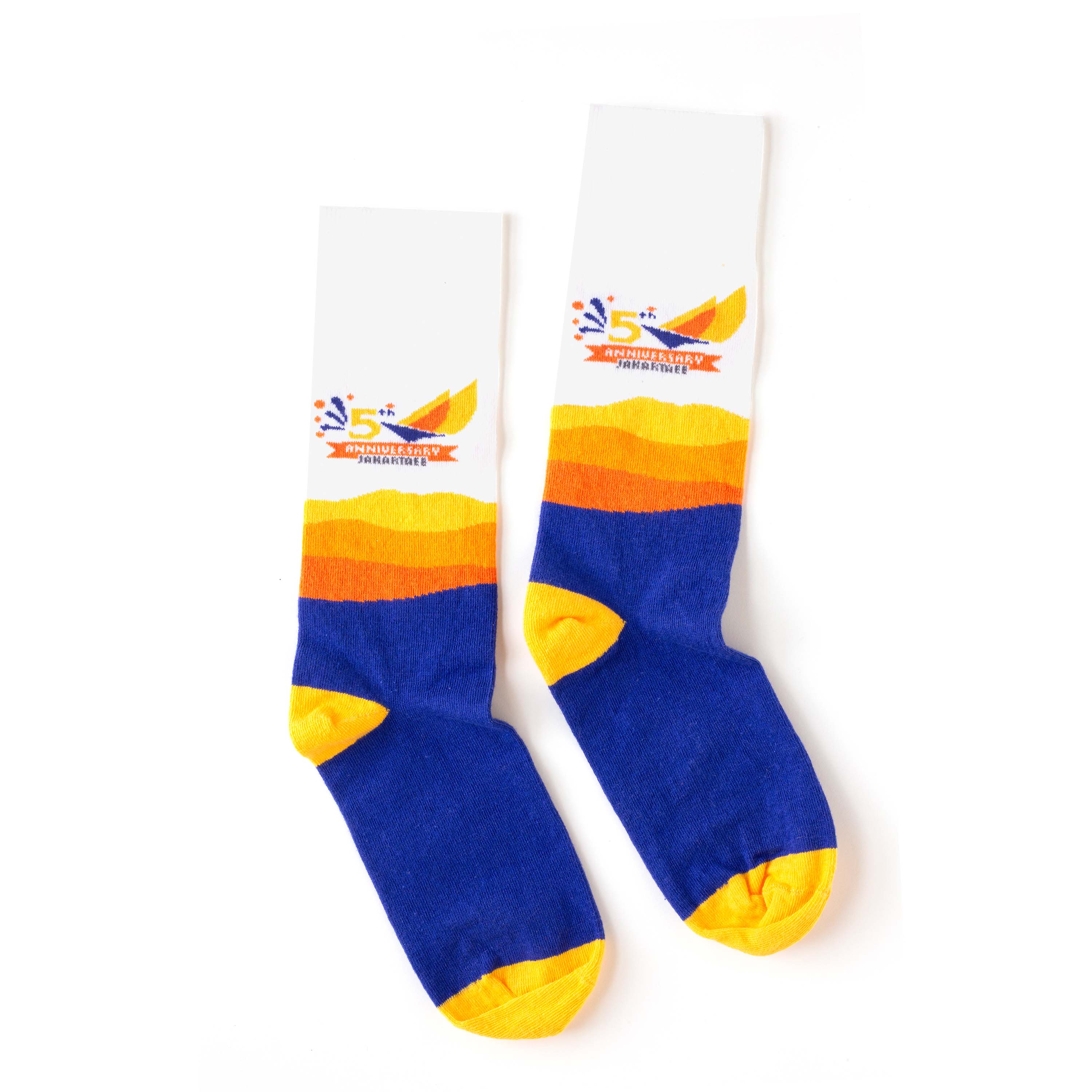 Sports Anniversary Socks - Celebrate Years of Love - American Made 2