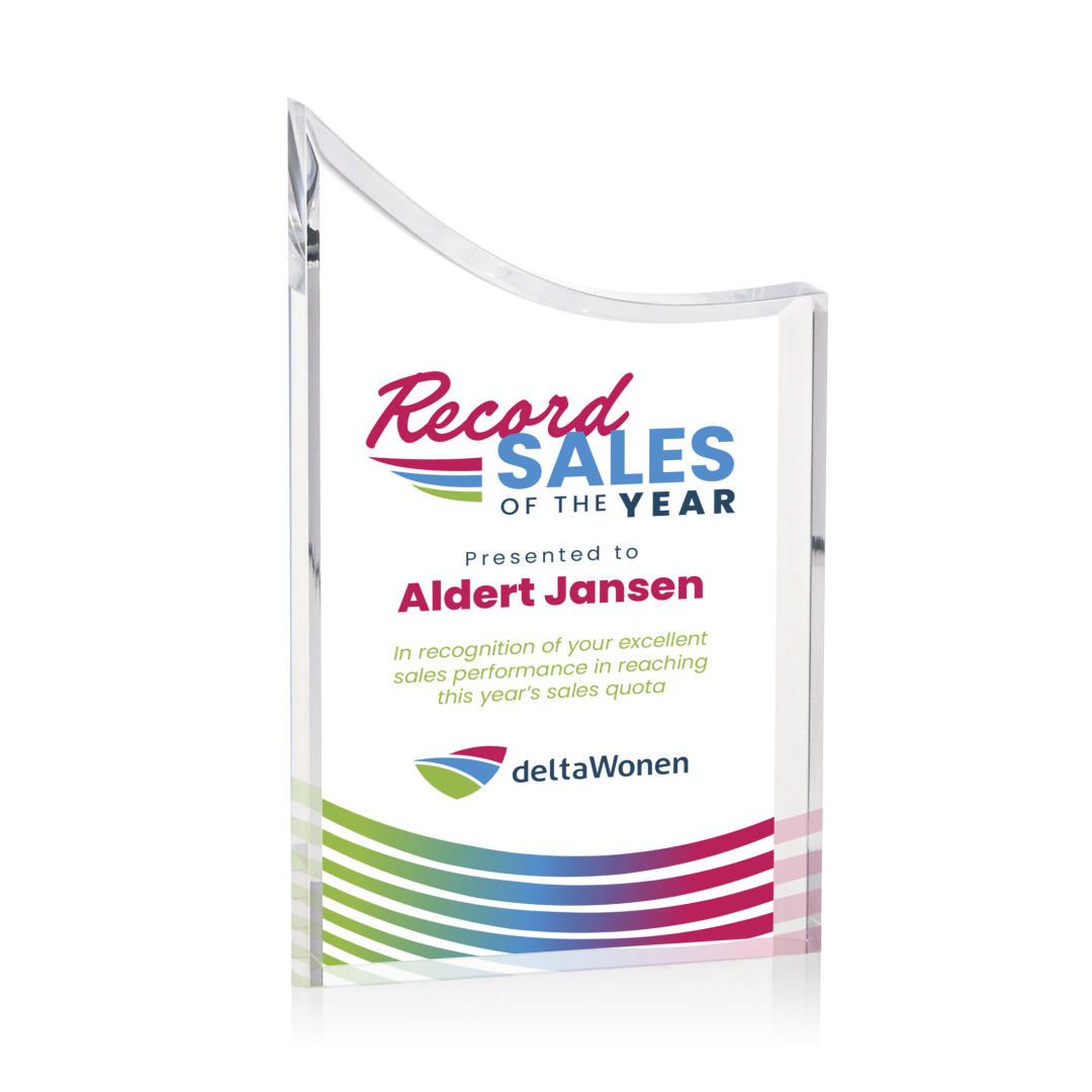 Chiswick VividPrint™ Award - Clear 13