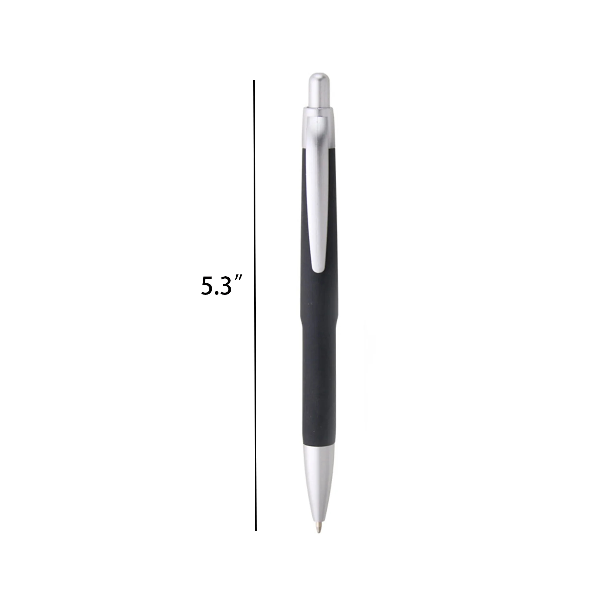 MOQ 20pcs 0.5mm Black Spray Glue Press Ballpoint Pen 3