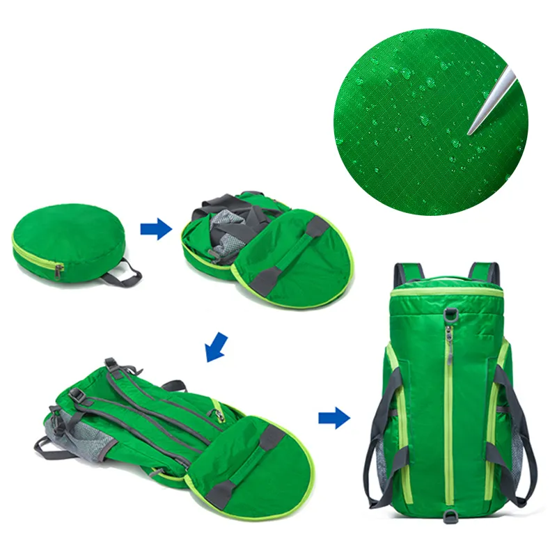 35L Folding Sports Duffel / Backpack 6