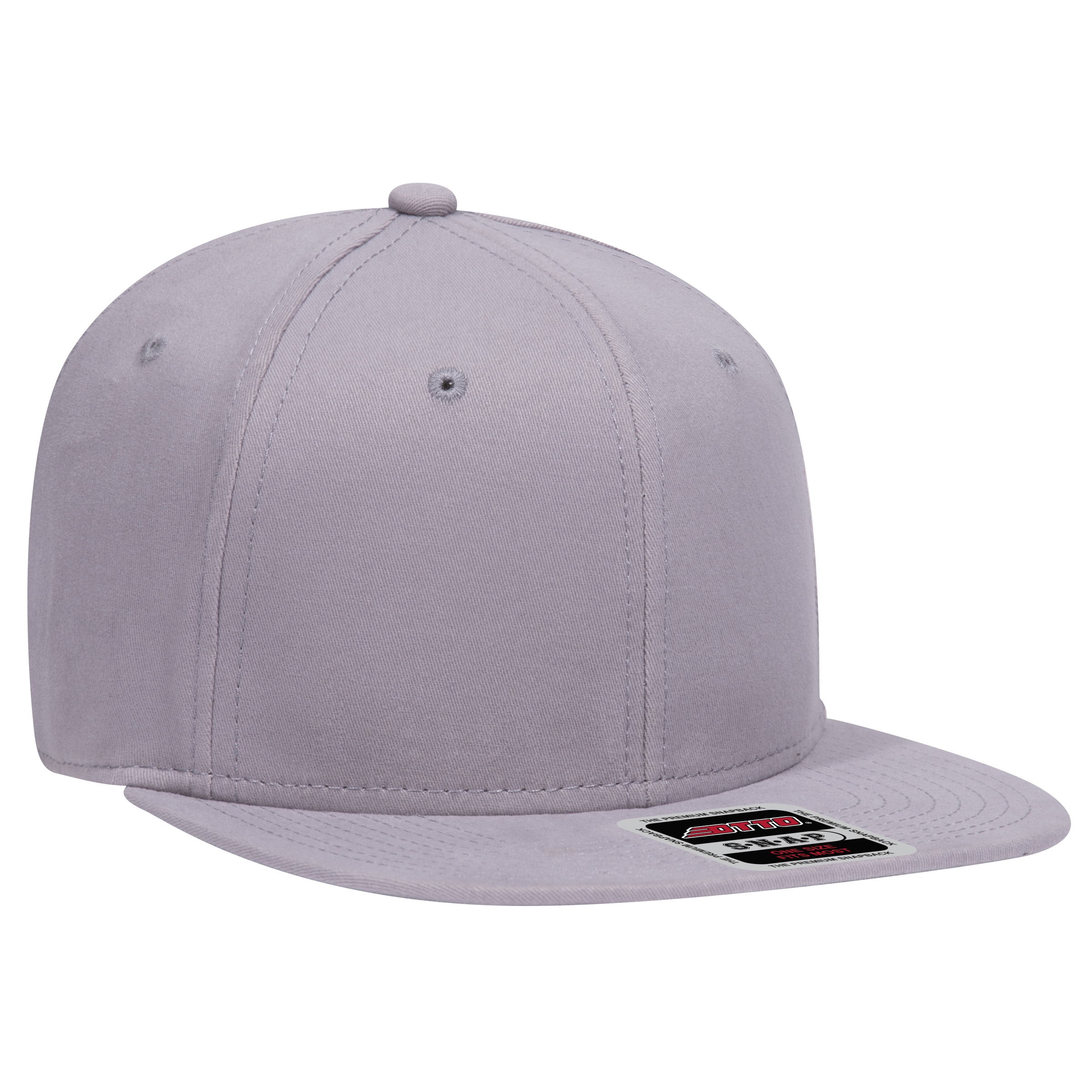 OTTO CAP "OTTO SNAP" 6 Panel Mid Profile Snapback Hat 3