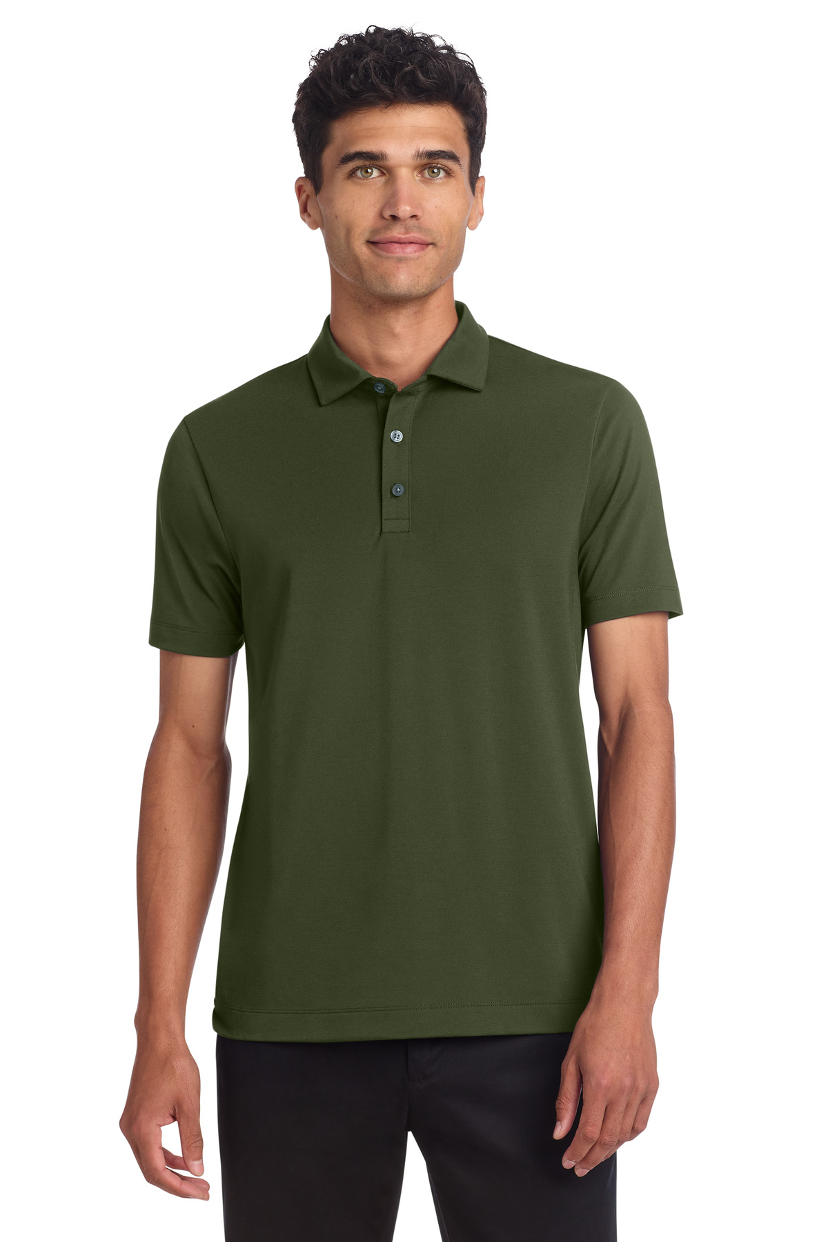 Mercer+Mettle Stretch Jersey Polo MM1014 16