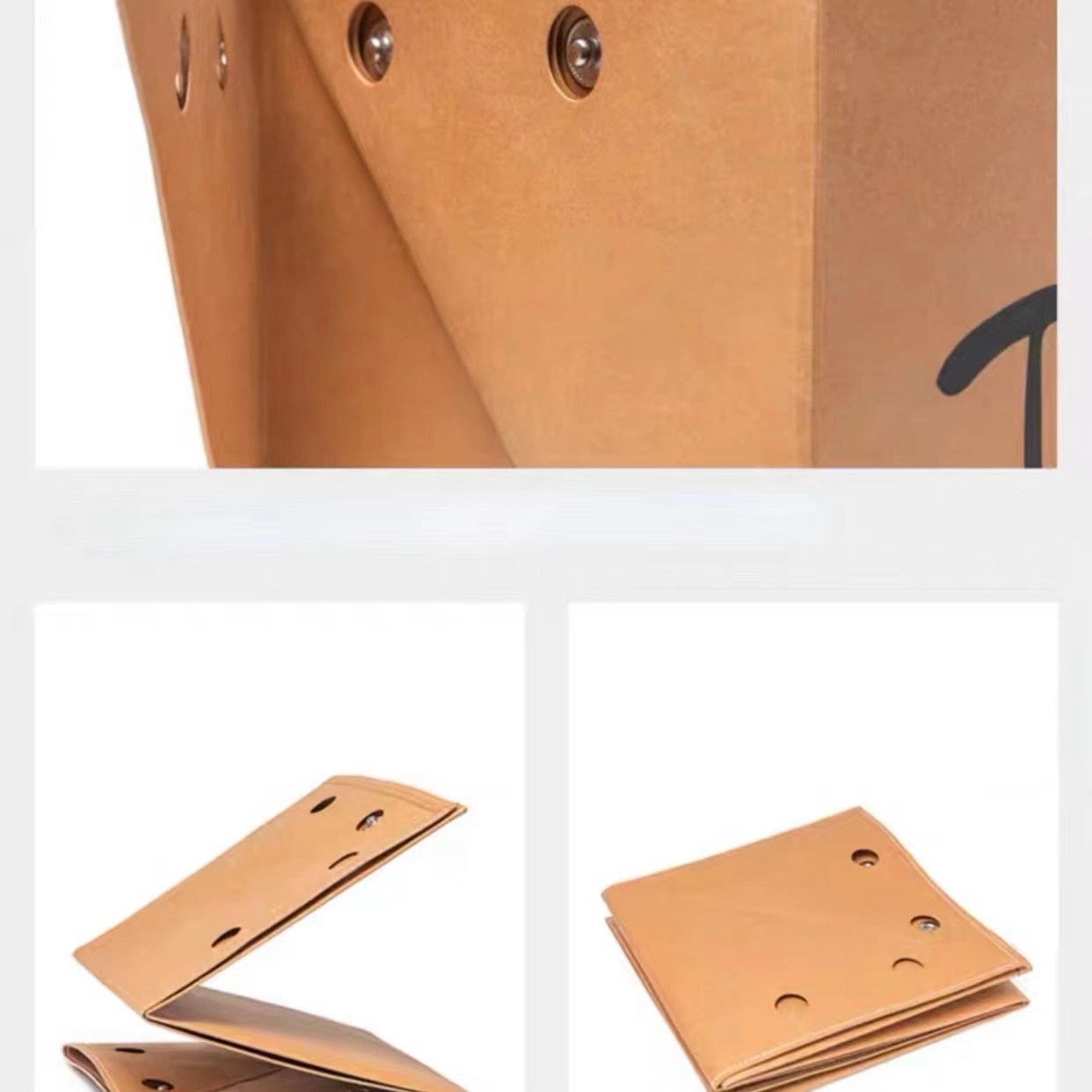 Washable Grease Proof Kraft Paper Basket 8